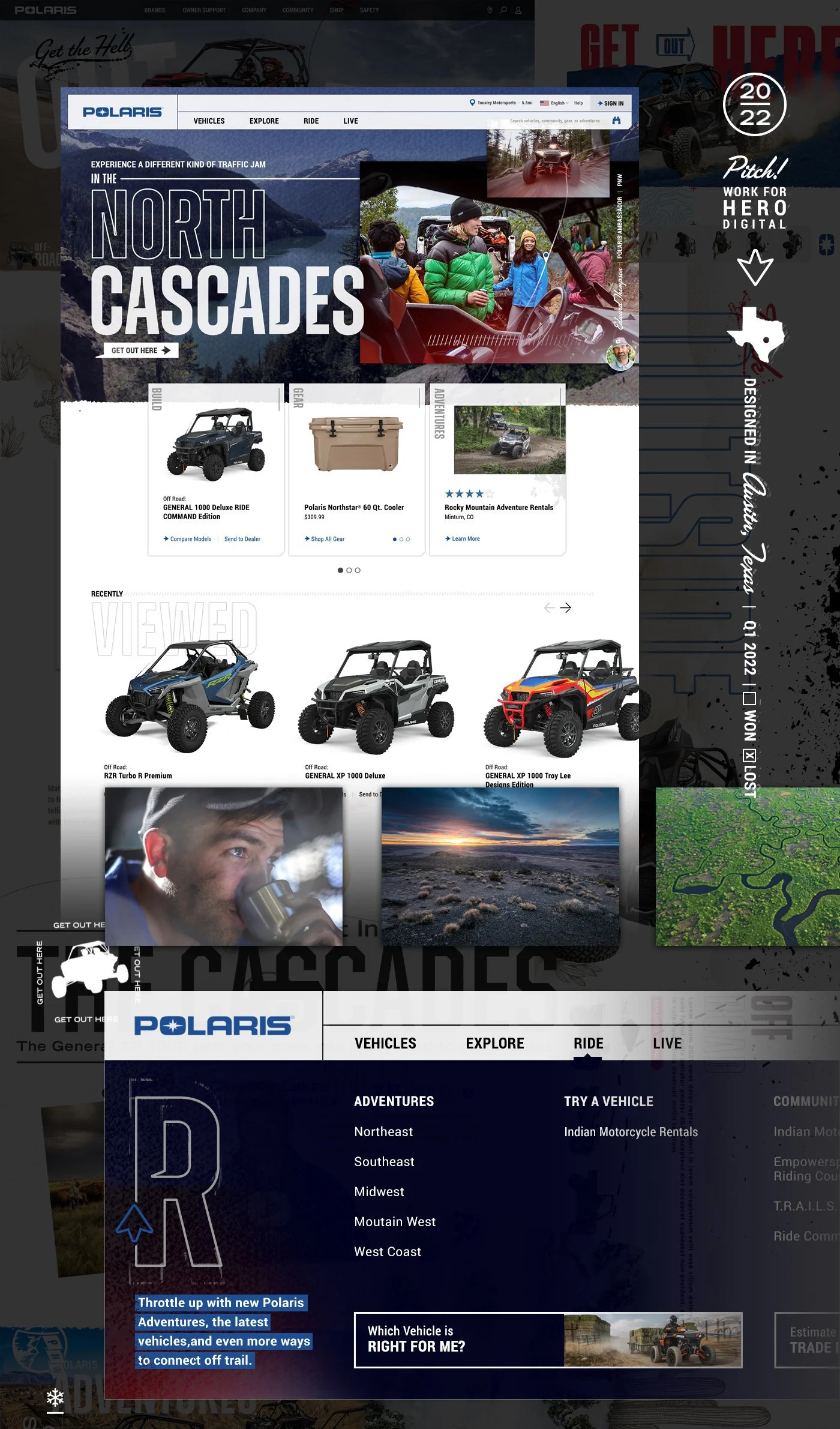 UI Design & concept for client pitch