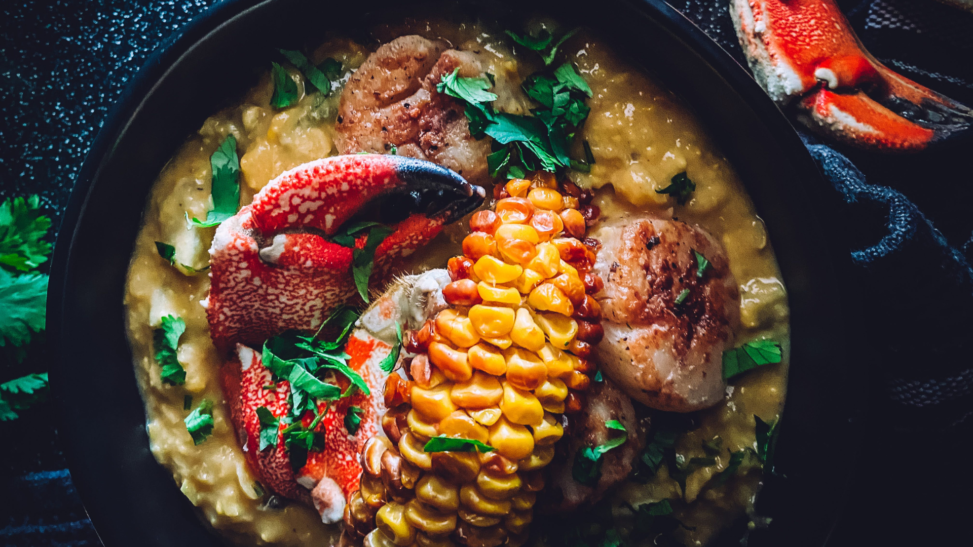 Coconut Crab Chowder