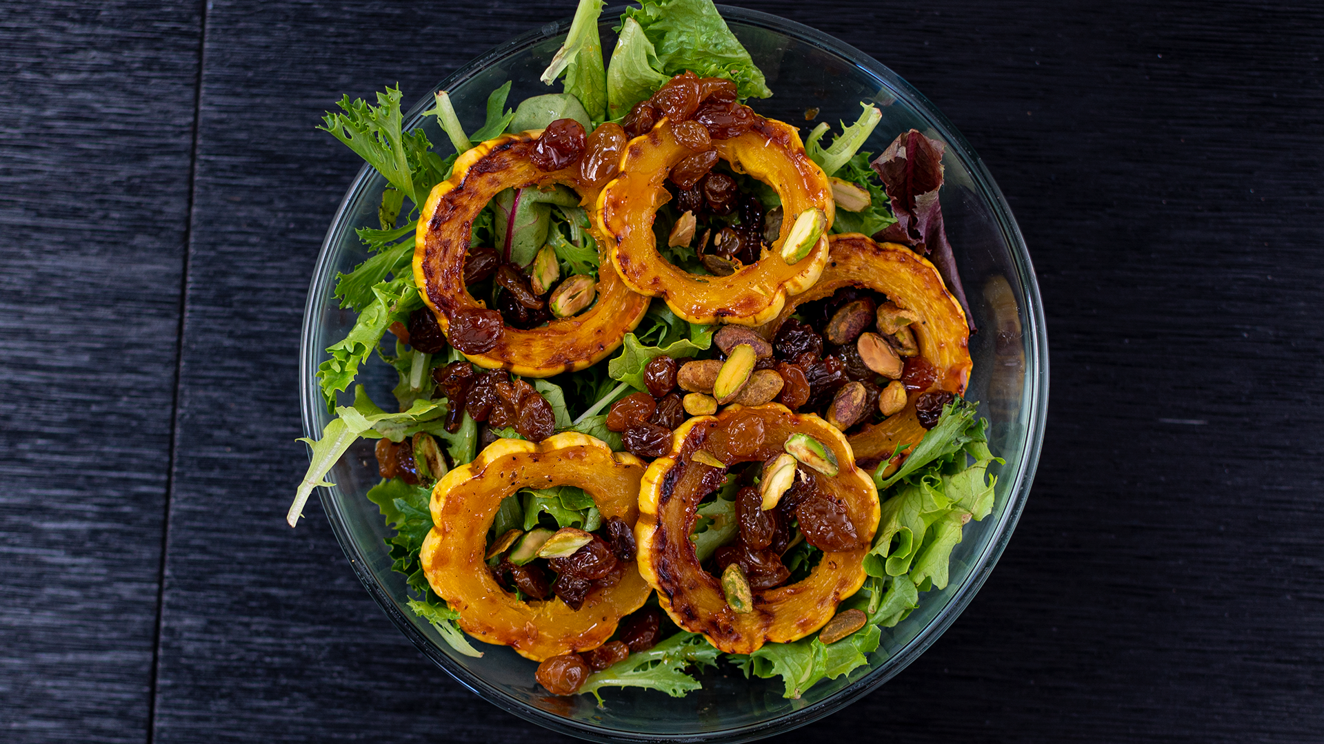 Warm Delicata Squash Salad
