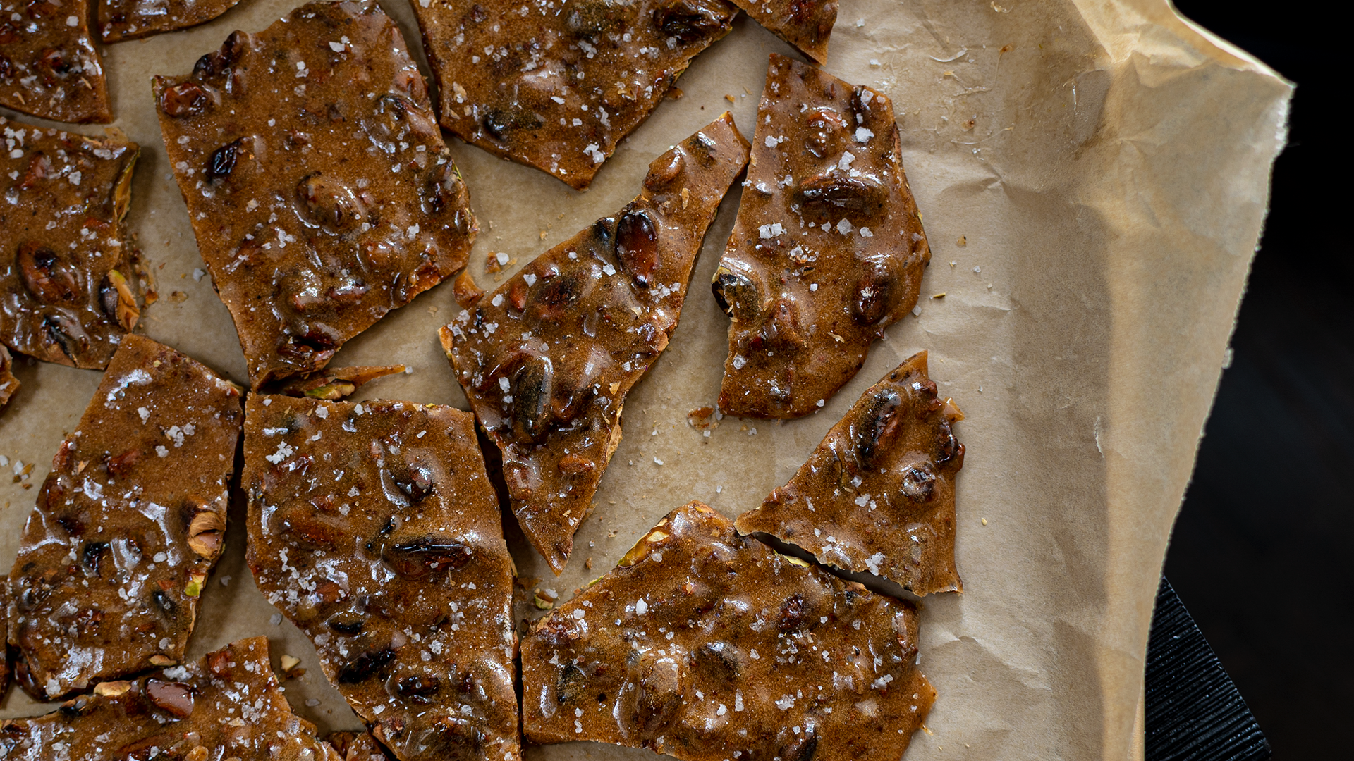 Salted Pistachio Brittle
