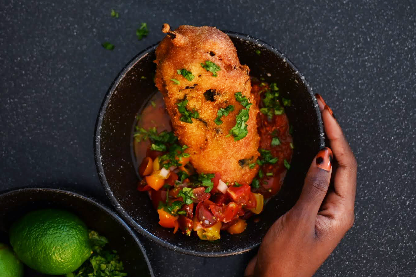 Southern Fried Chile Rellenos