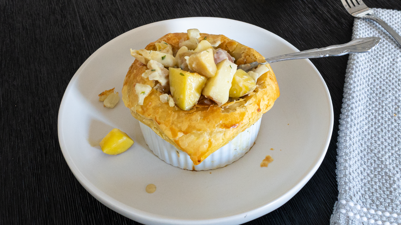Conch Seafood Pot Pie