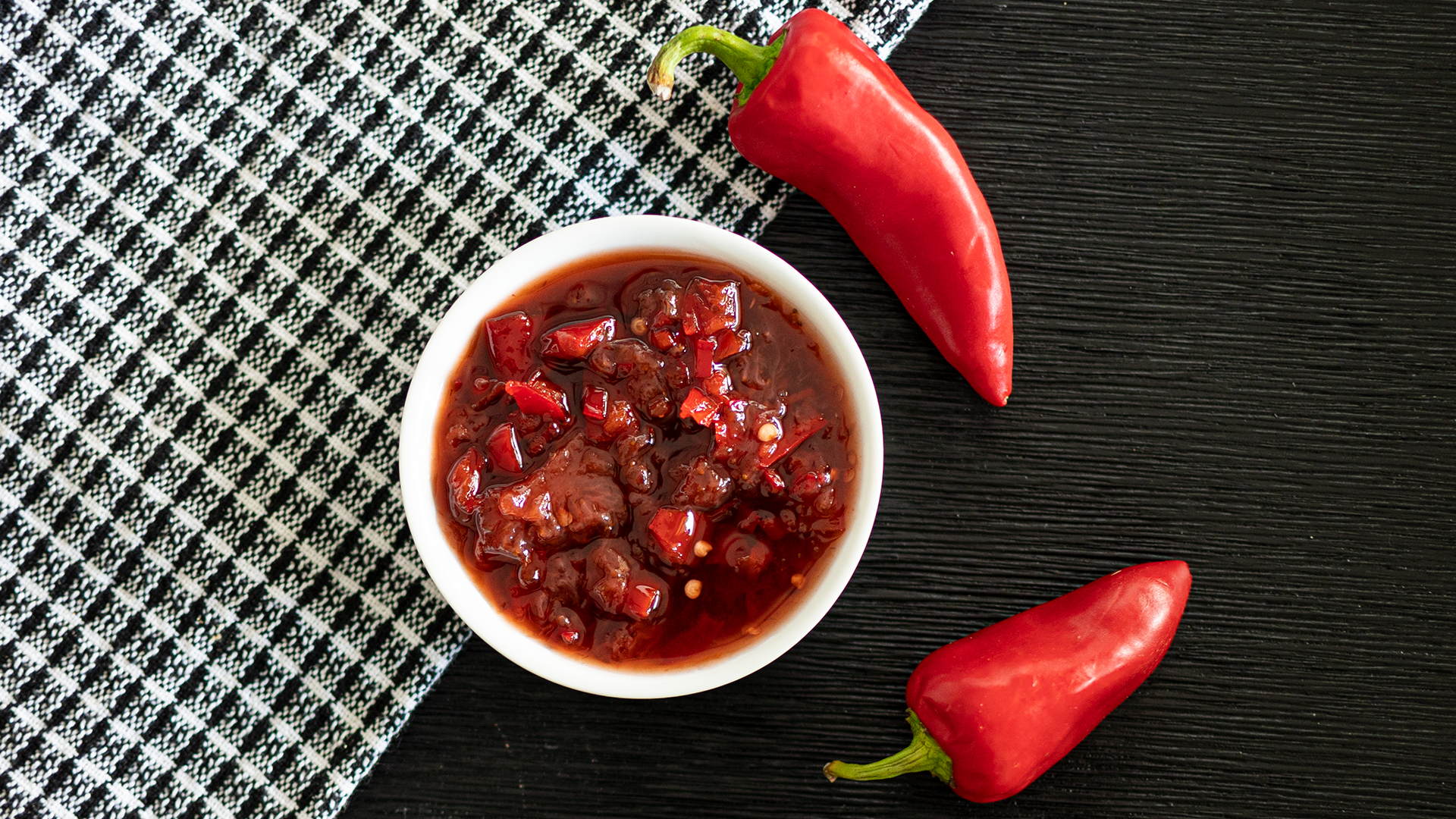 Spicy Strawberry Pepper Jam