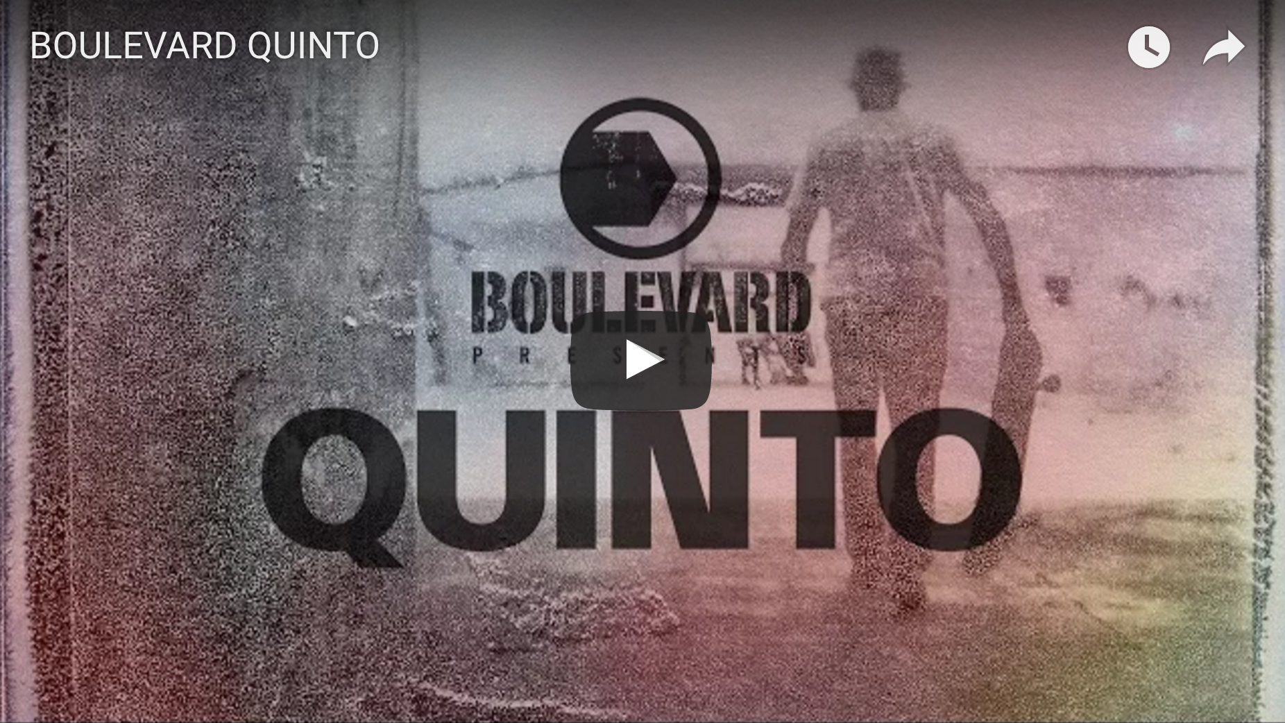 Soundtrack to BLVD's Quinto