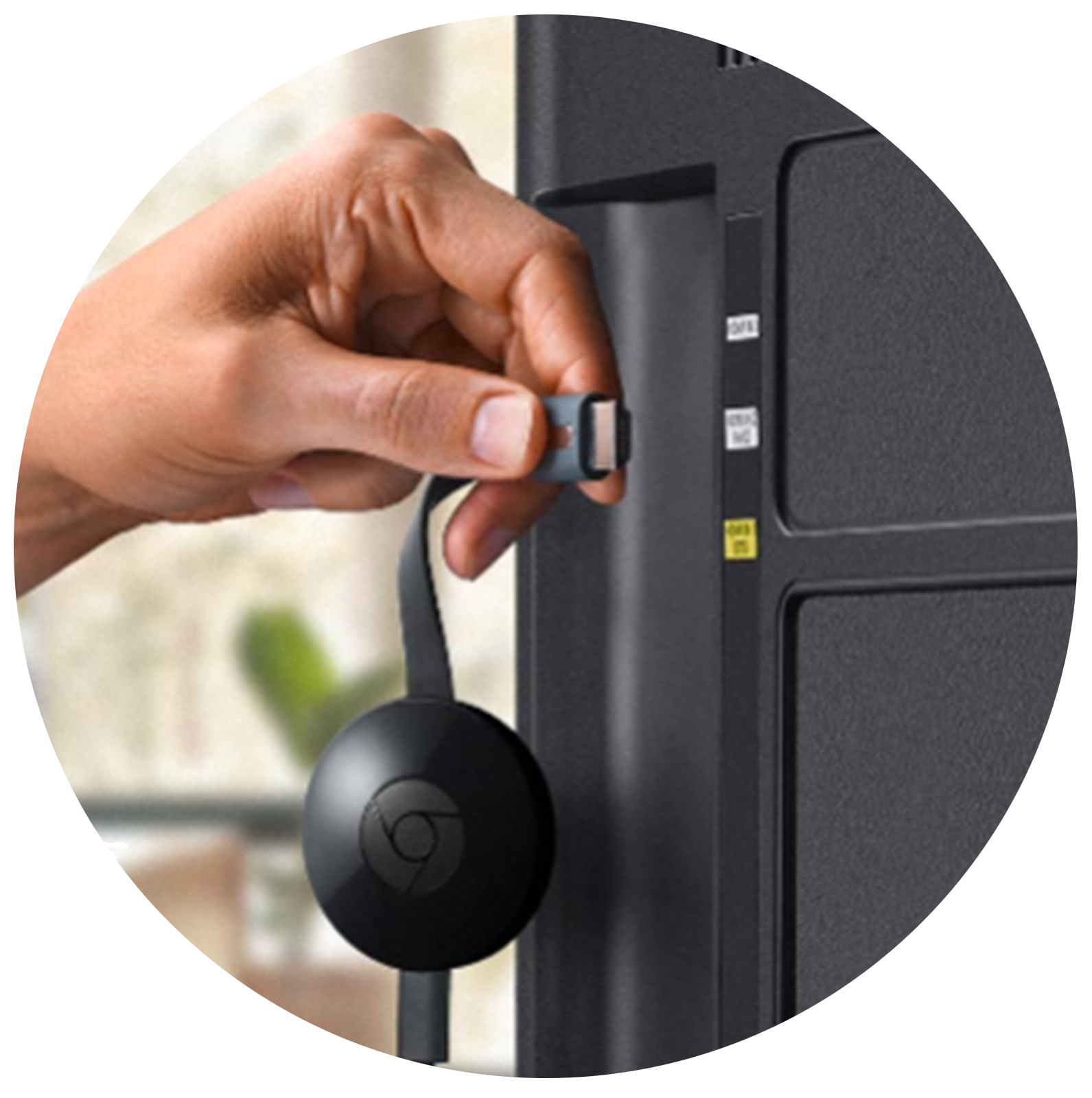Plug Chromecast In