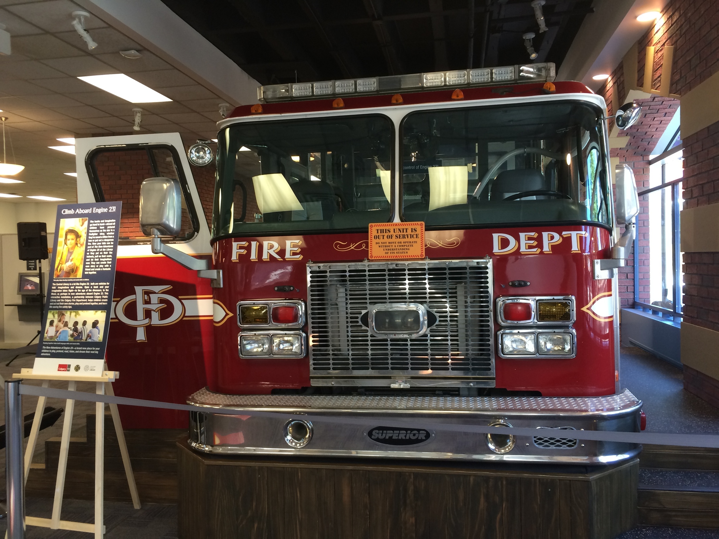 Engine 23 - Calgary Public Library