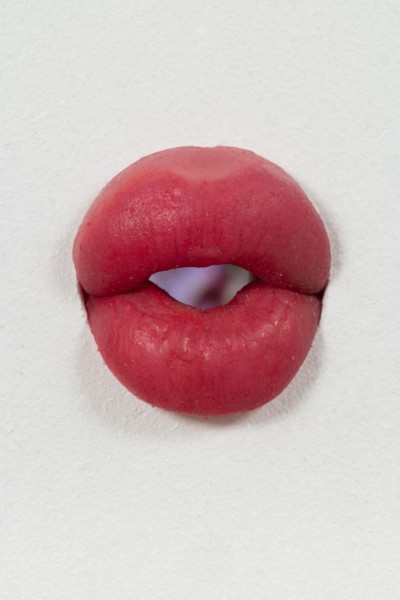 Lips (Study #3) , 2016, Single channel video installation, Mixed media, 57 x 76.2 x 91.4 inches
