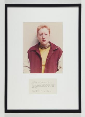 Martha Wilson, Posturing: Male Impersonator (Butch) , 1973