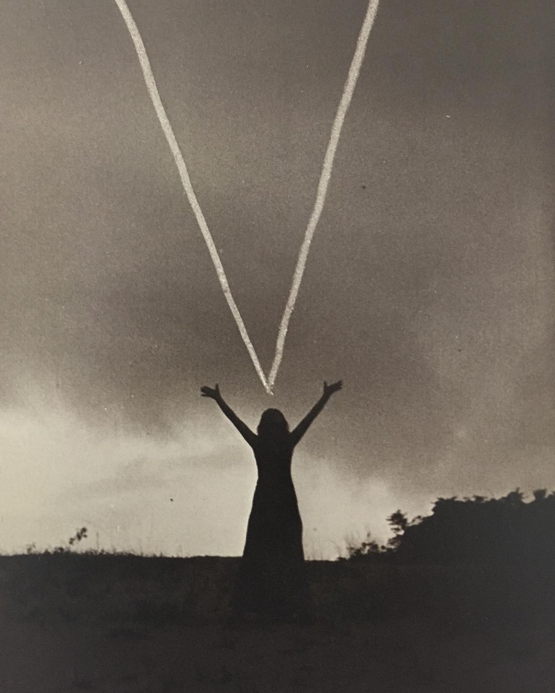 Mary Beth Edelson, Woman Rising , 1974, Outer Banks, North Carolina