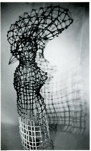 Adrienne Heinrich, Shell of Herself , 1995, 79 x 28 x 28 inches