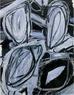 I Heard a Fly Buzz, 1995, oil on canvas, 28 x 22 inches