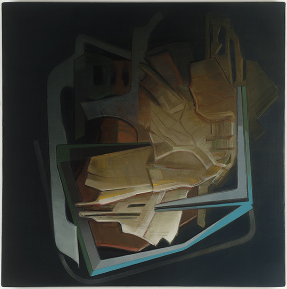 Sue Hettmansperger, Iterations , 2012-13, Oil on linen, 27"x27"