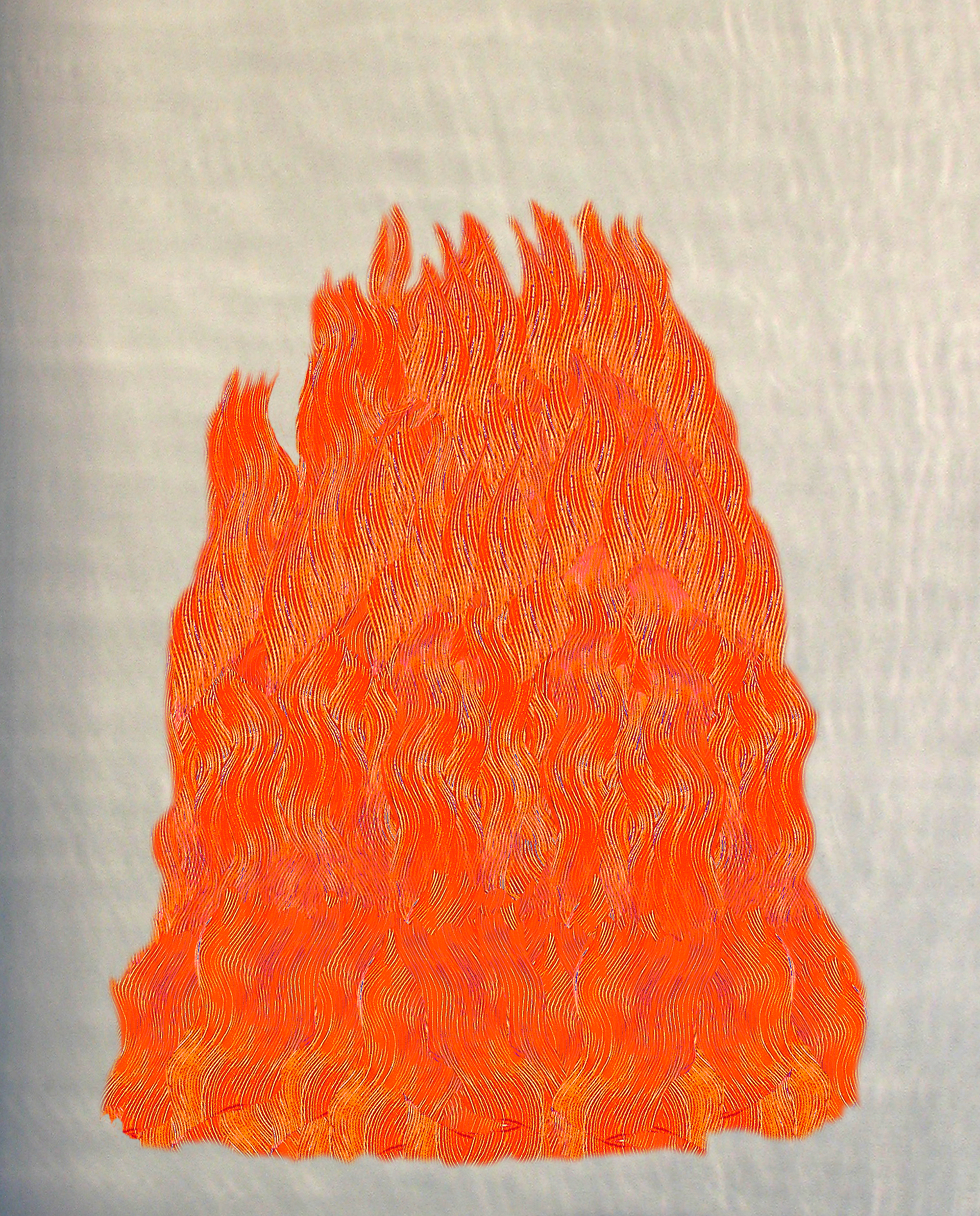 Ann Pachner, Heart Fire, 2014, Pigment print, 22 x 17 inches