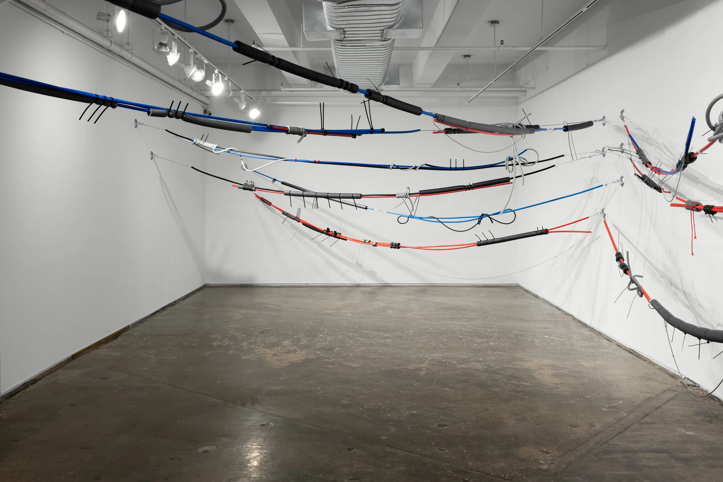 Installation view of Unseen Scenery