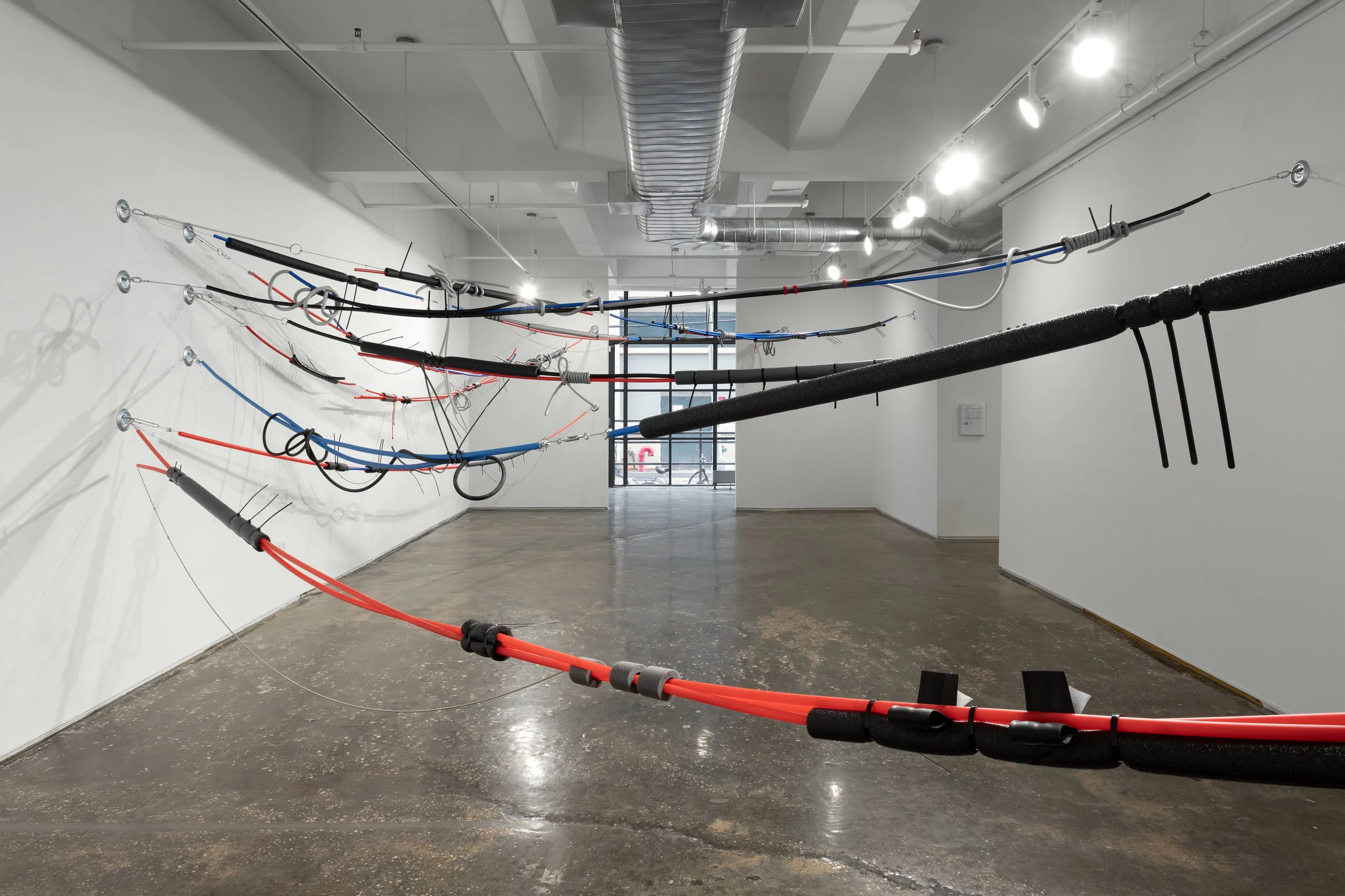 Installation view of Unseen Scenery