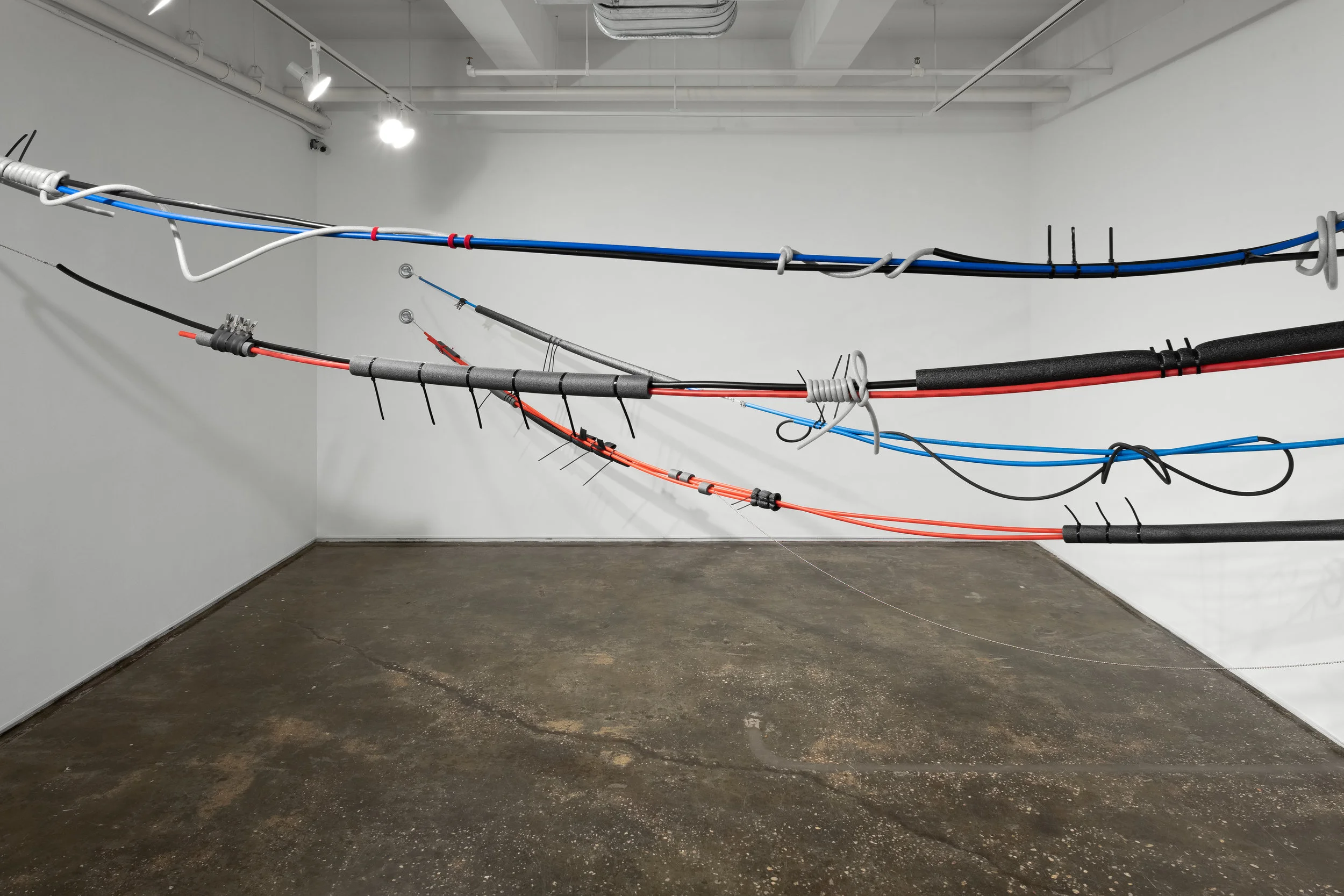 Installation view of Unseen Scenery