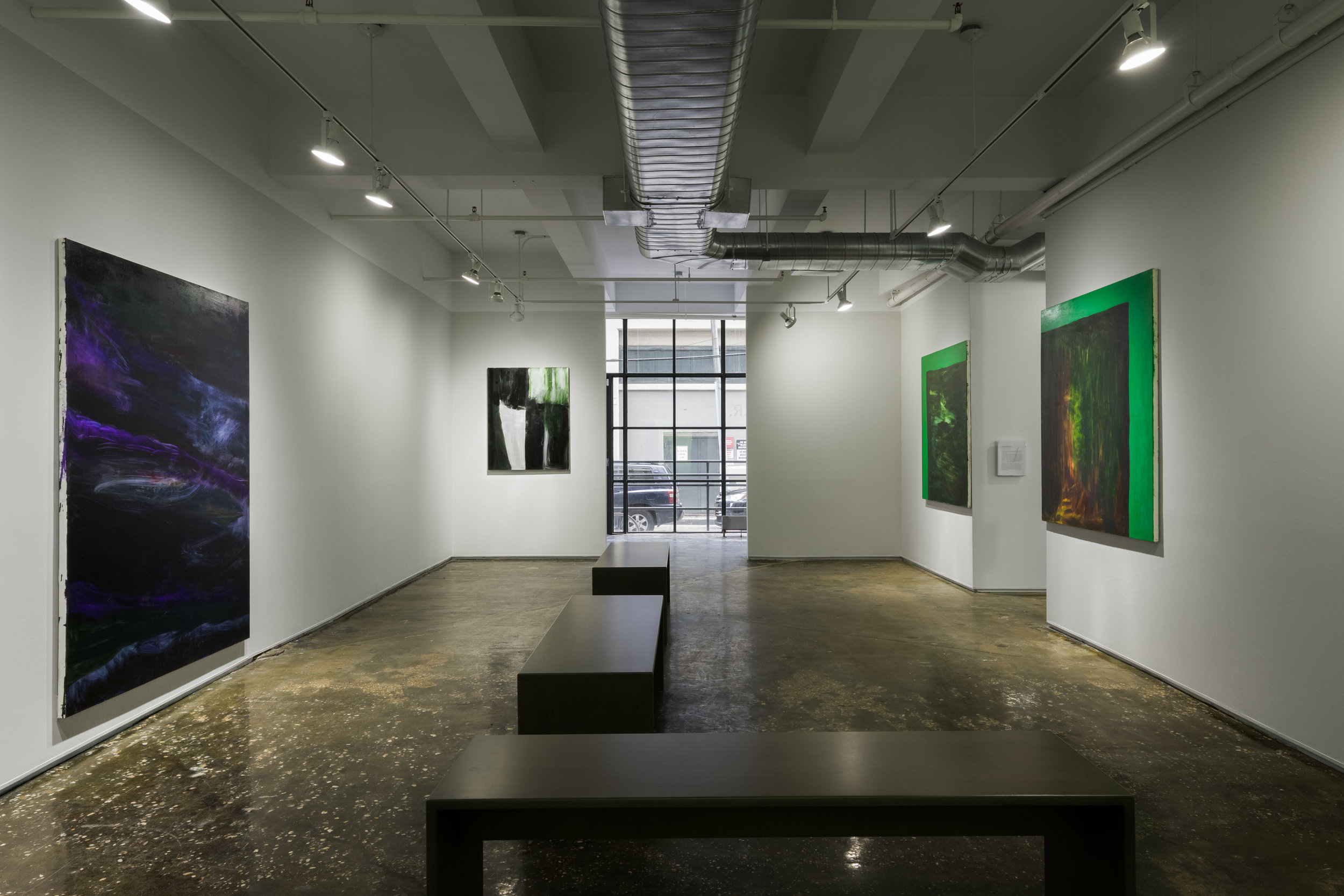 Installation view of Jinx