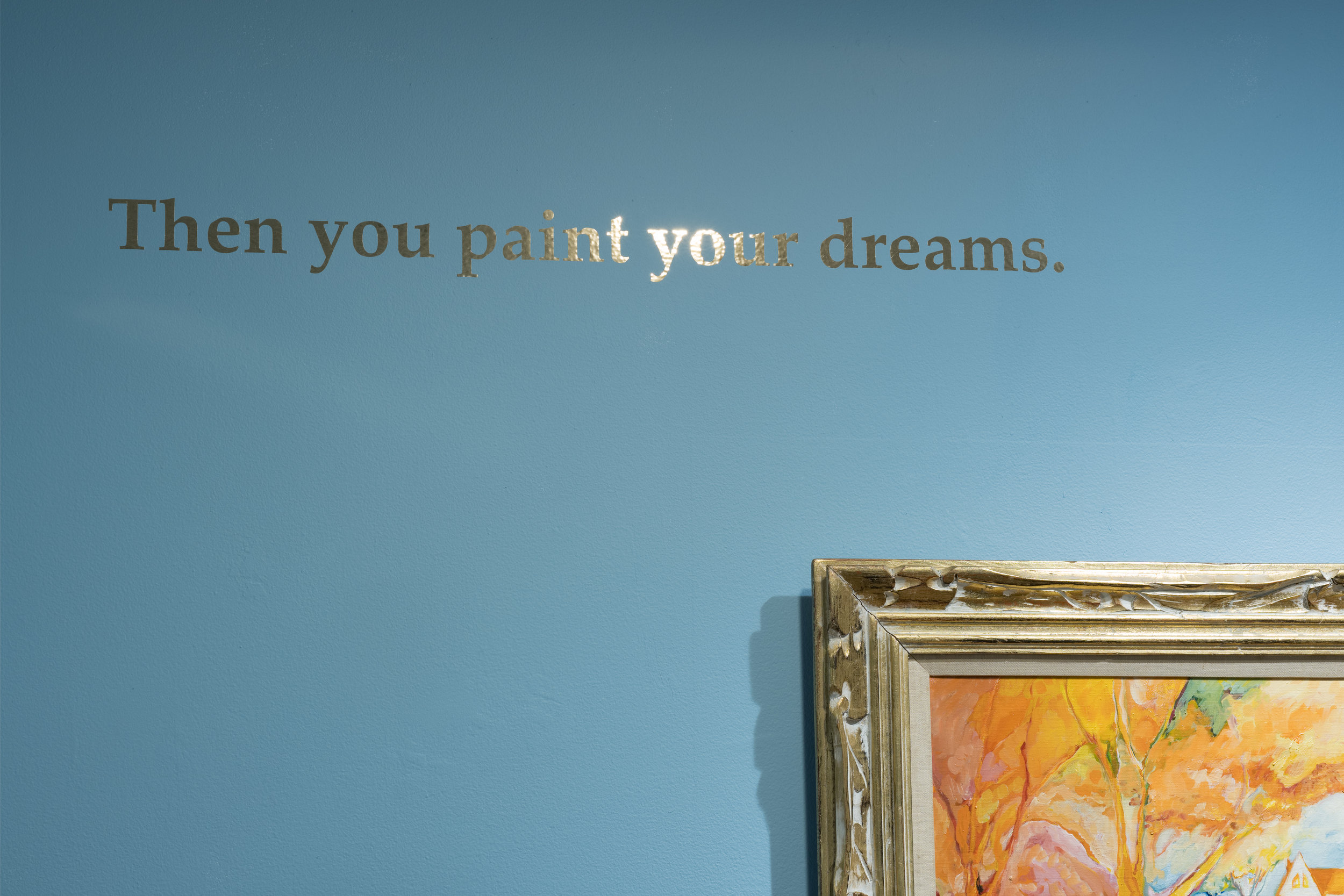 Installation view of The Way It Is