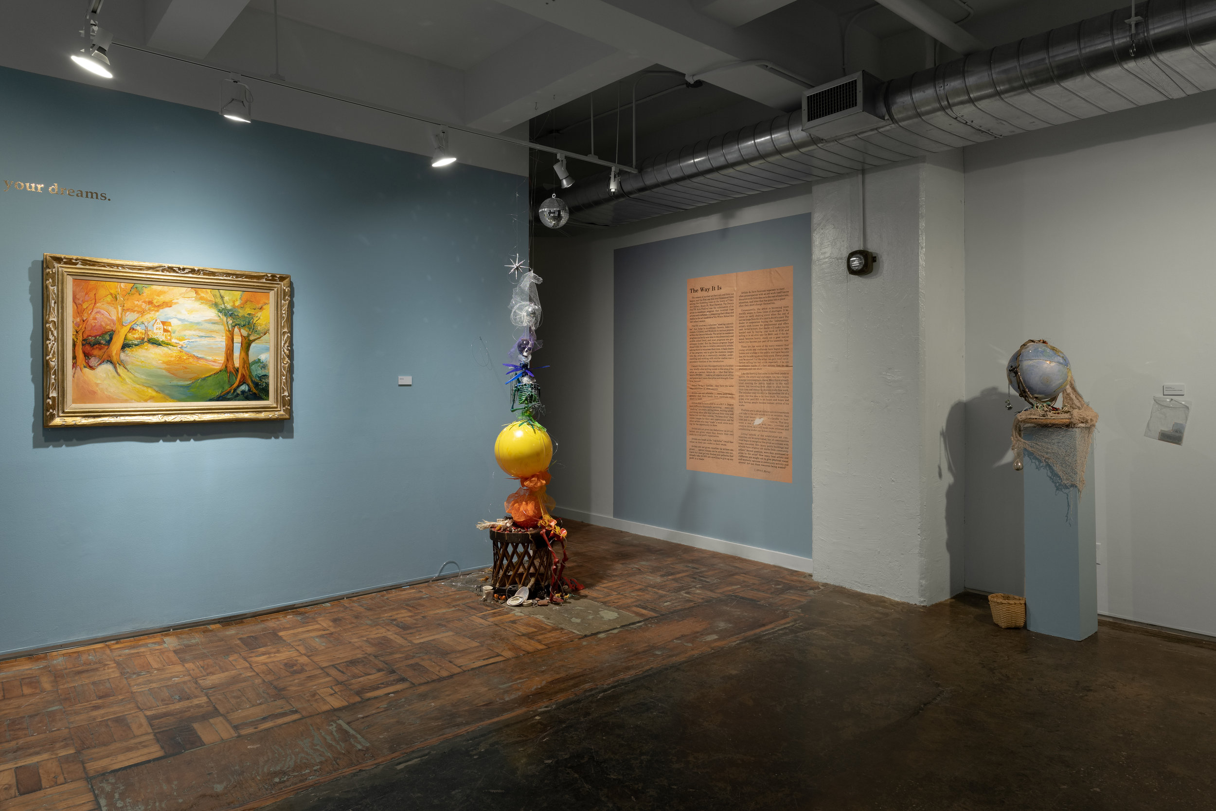  Installation view of  The Way It Is  