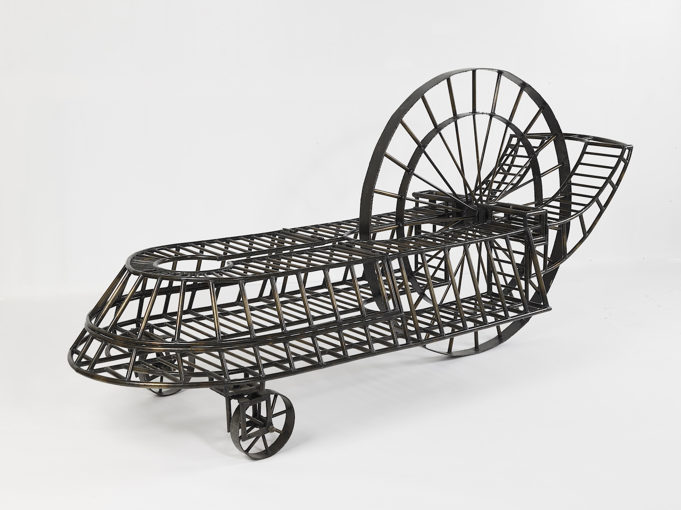 Carriage , 1979 Steel, 56” x 115” x 40”
