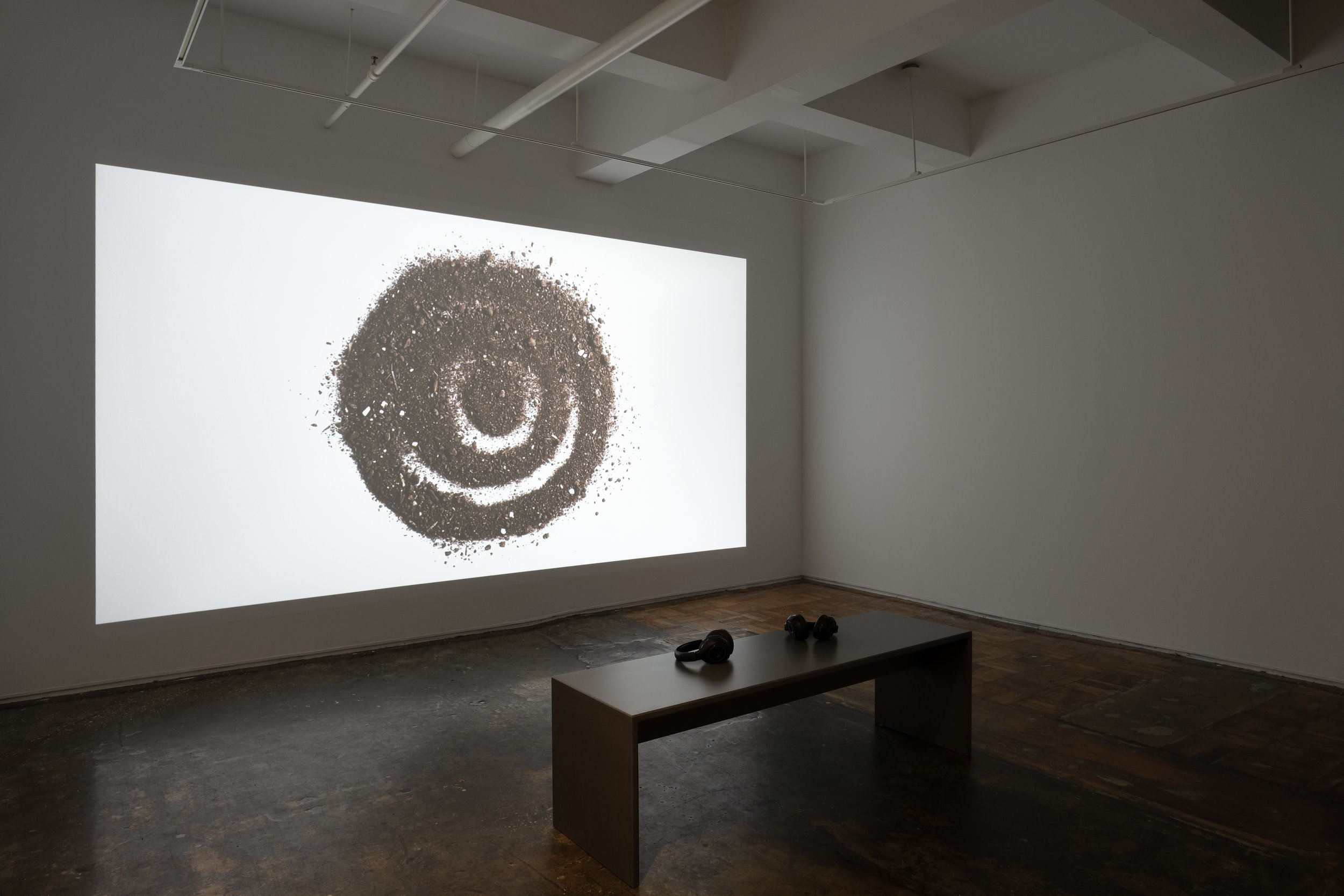  Installation view of  Sol, ella y yo  