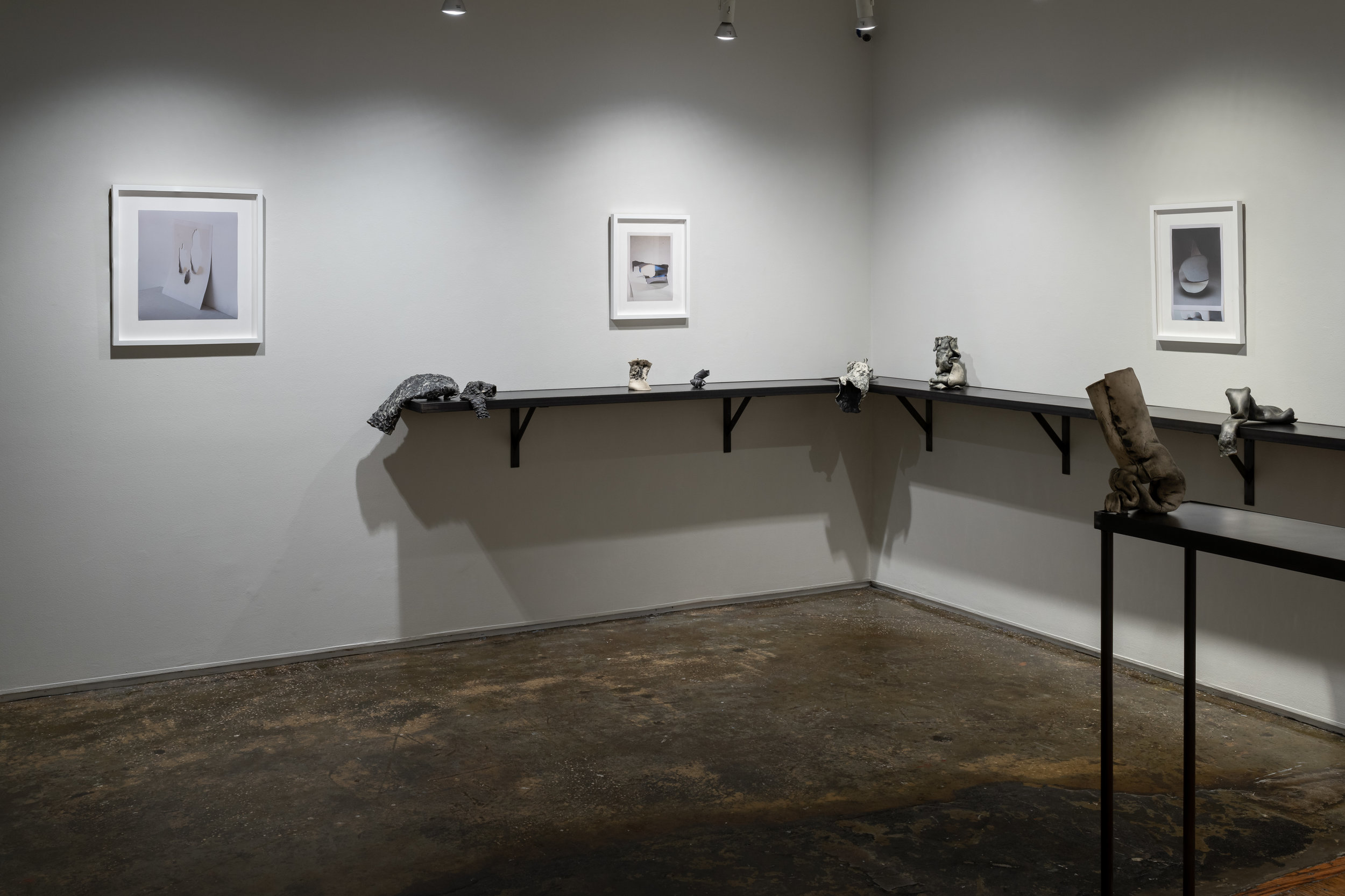  Installation view of  Rendered Void.  Photo by Sebastian Bach. 