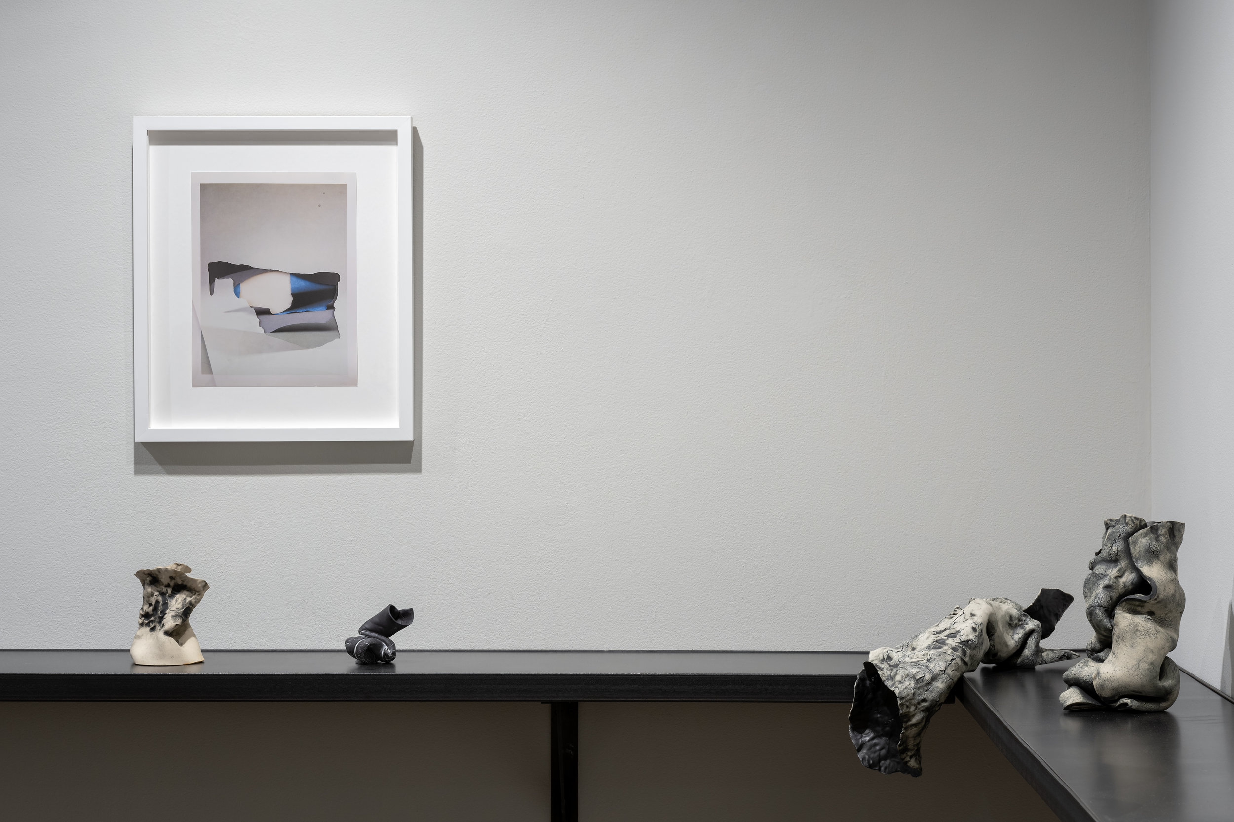  Installation view of  Rendered Void.  Photo by Sebastian Bach. 