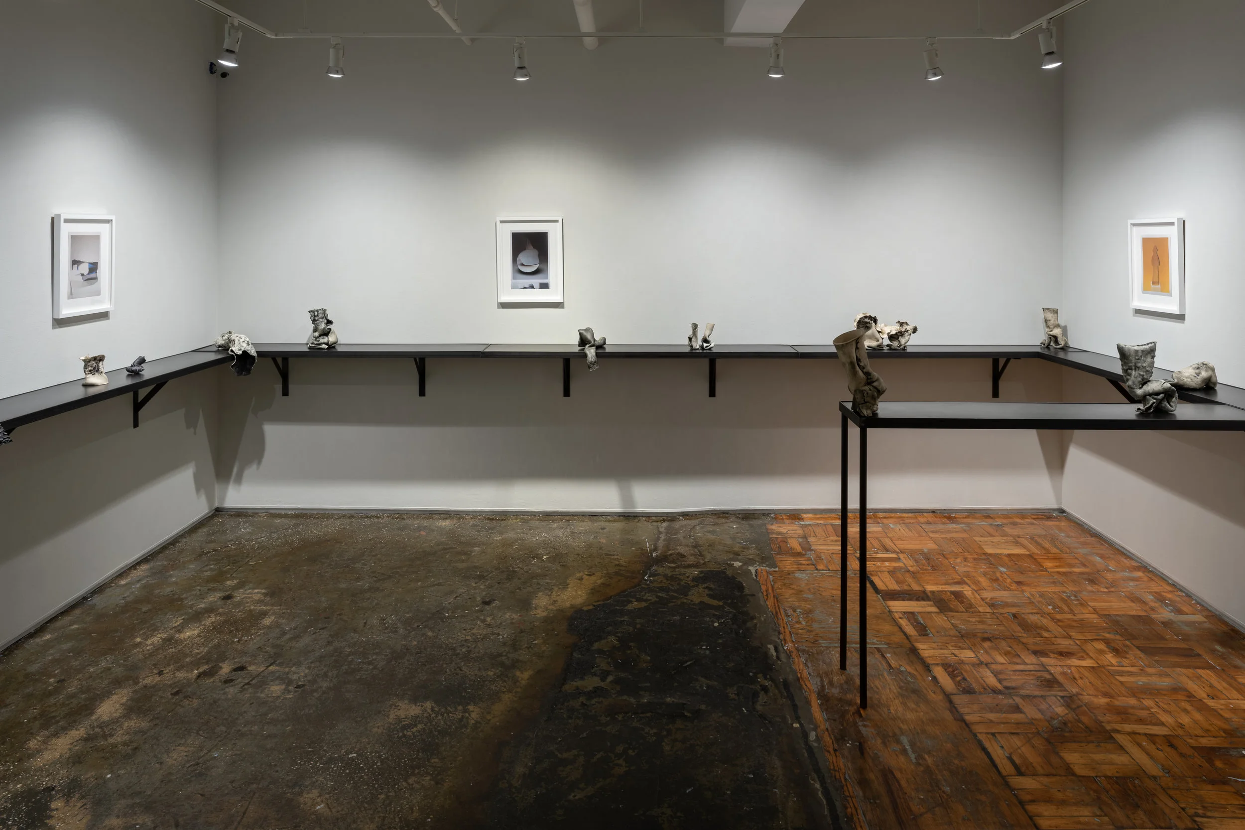 Installation view of Rendered Void. Photo by Sebastian Bach.