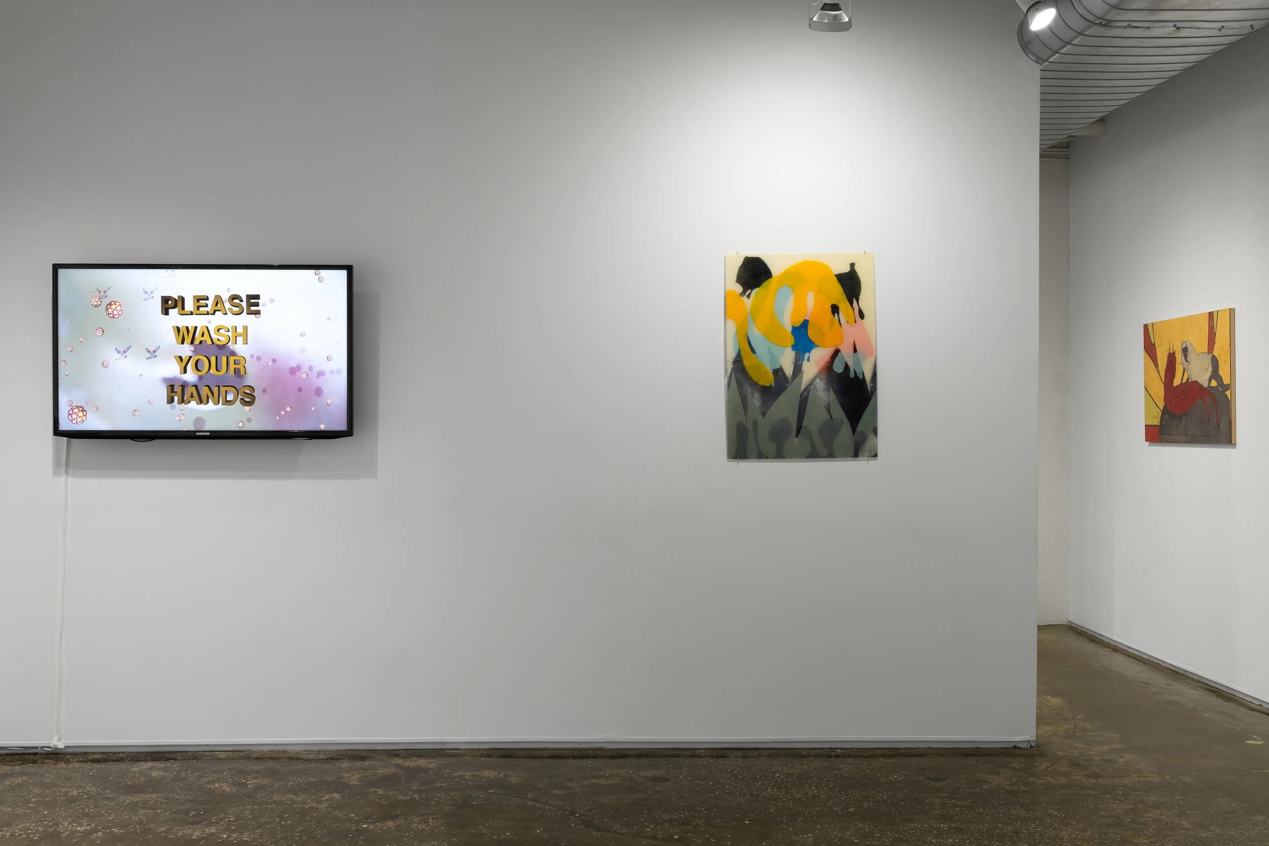 Installation view of Active directions of the mind . Photo by Sebastian Bach.