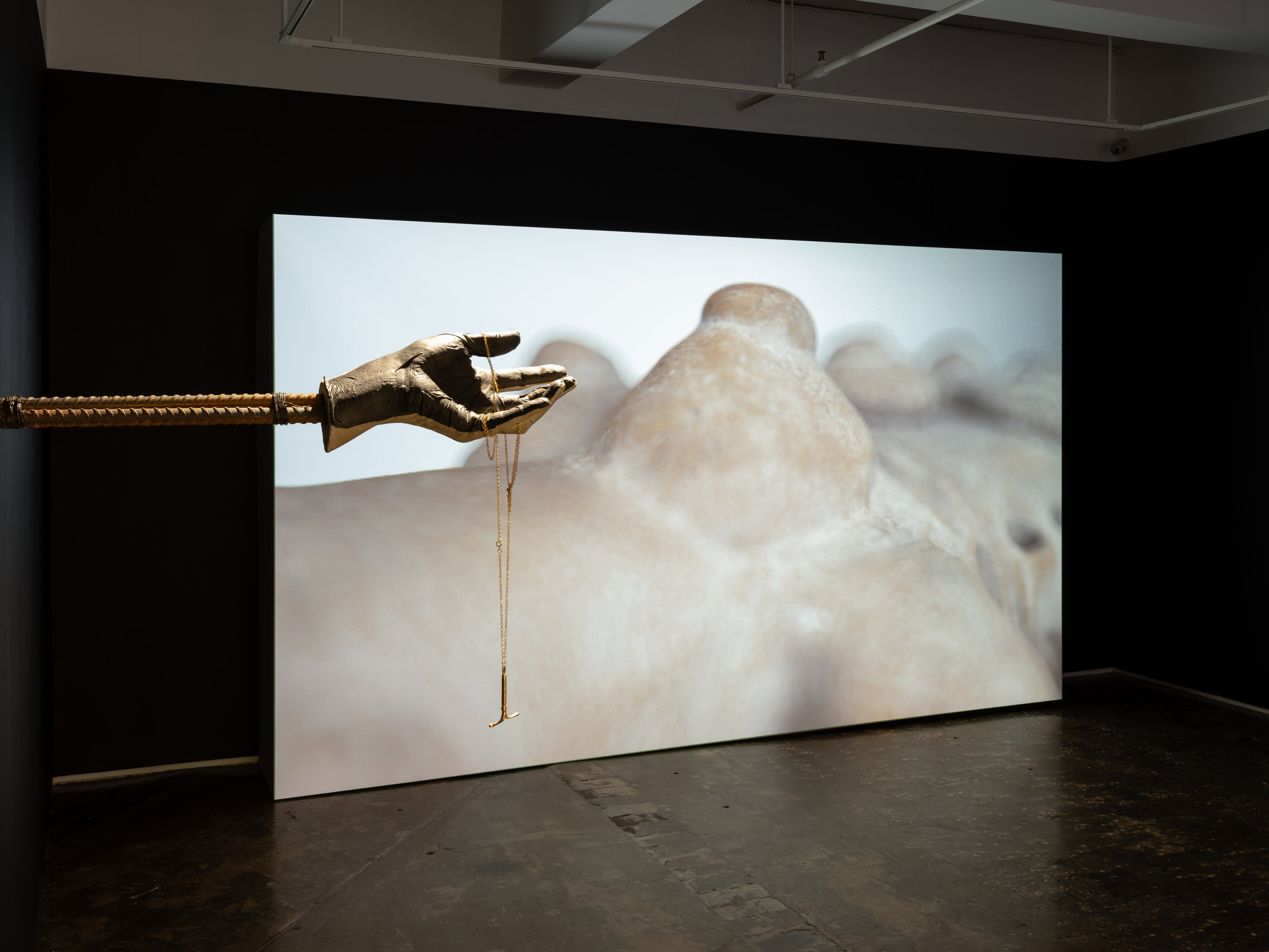 Installation view of The Scalability Project . Photo by Sebastian Bach.