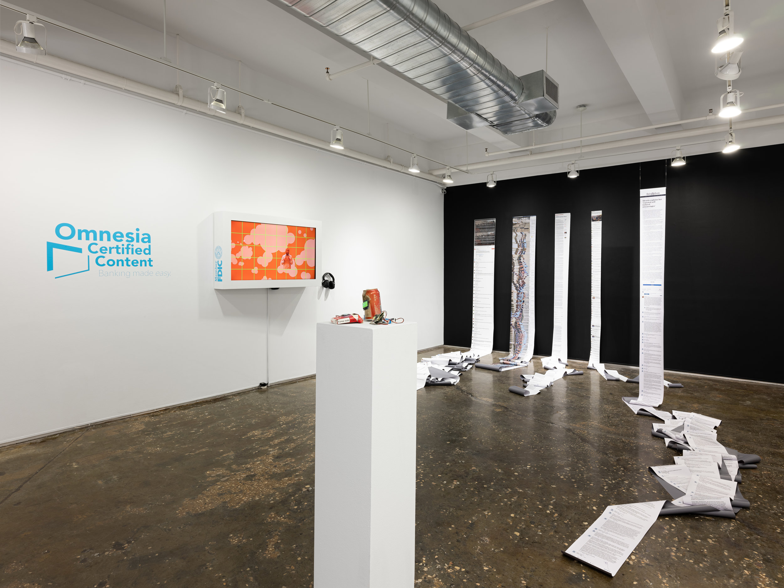  Installation view of  The Scalability Project . Photo by Sebastian Bach. 