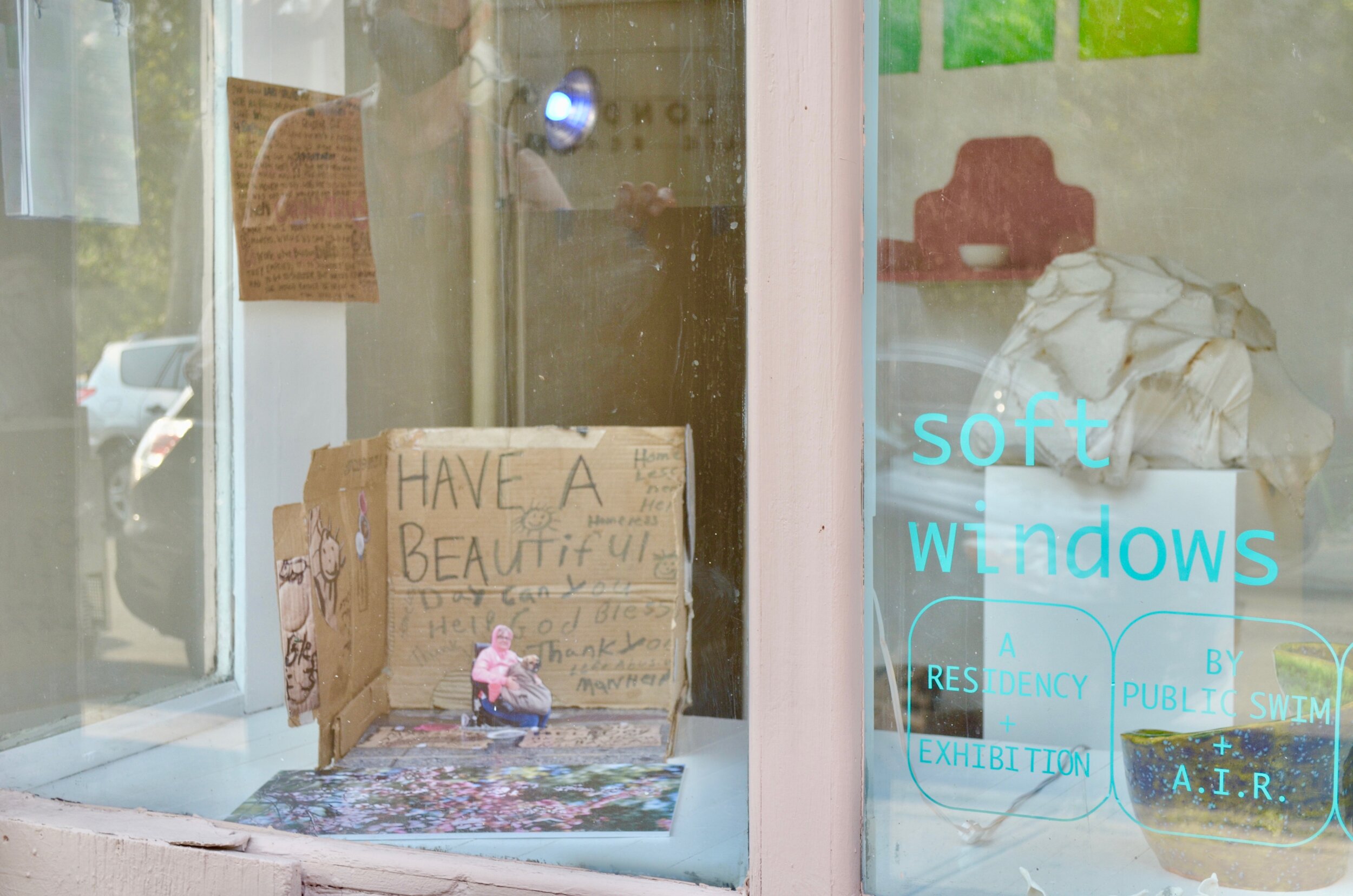  Gallery Window, Public Swim (105 Henry Street). August 27, 2020. 