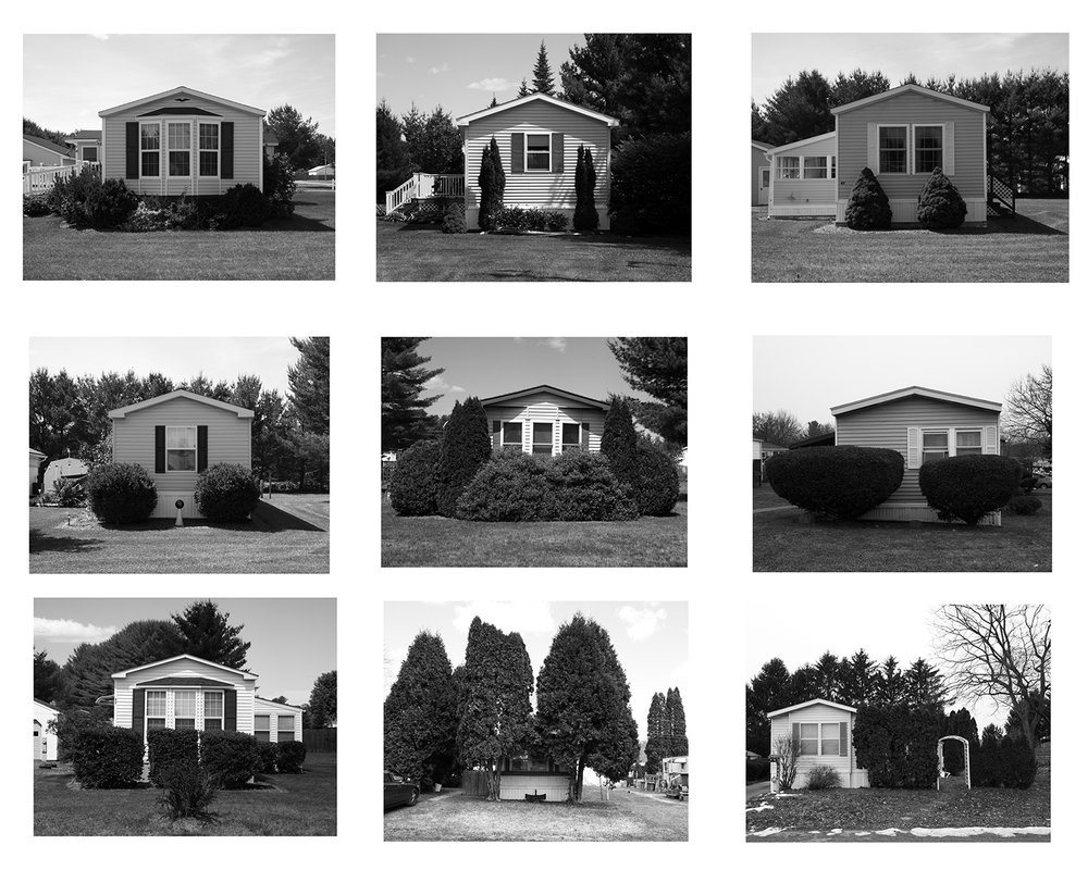  Amy Ritter,  Beyond A Hedge  Series, 2017, Archival Inkjet Prints, 8 x 10 inches. 