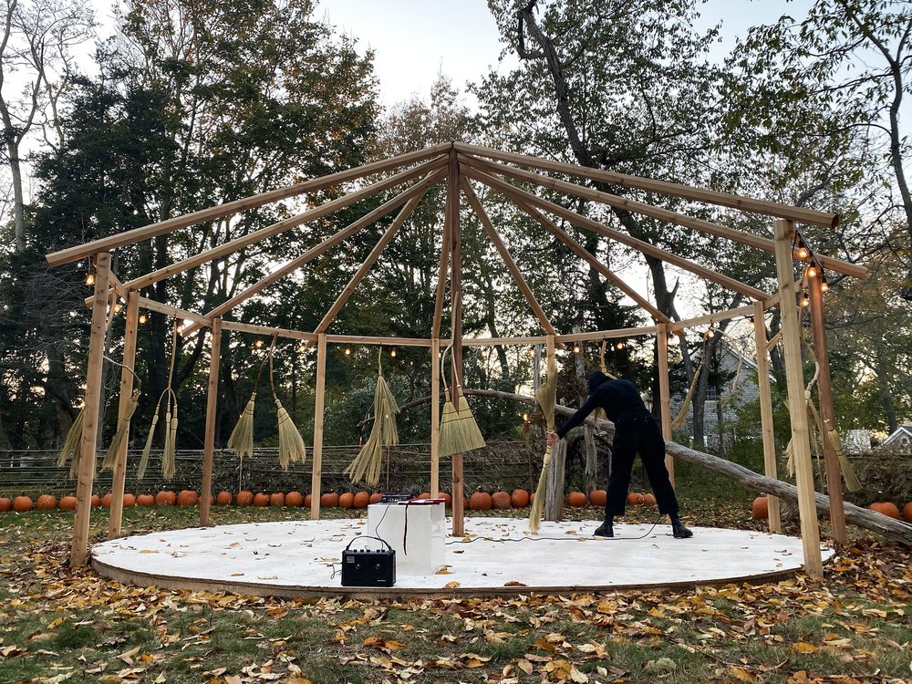  Allison Halter,  CLEARING , 2020, performance and sound, duration variable, dieFirma East, NY 