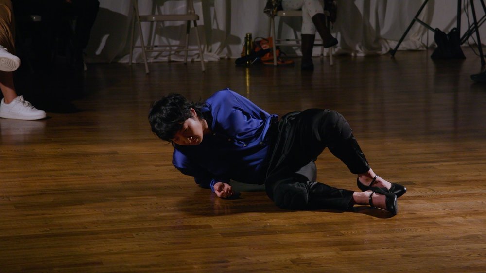  Lu Yim,  Form II  , 2022 ,  Performance, duration variable. Pageant Space, NYC. 