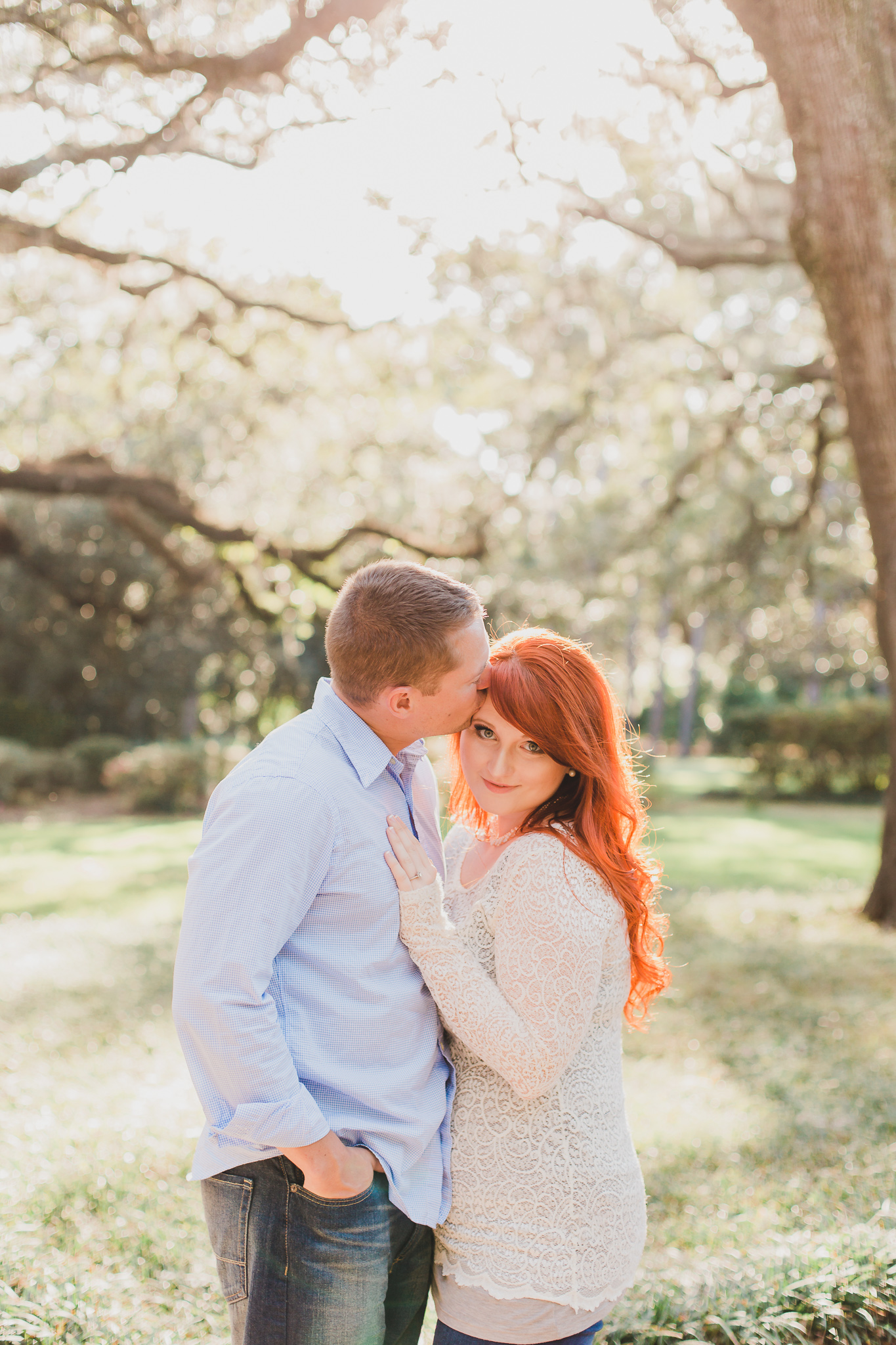 engaged couple in santa rosa beach, fl