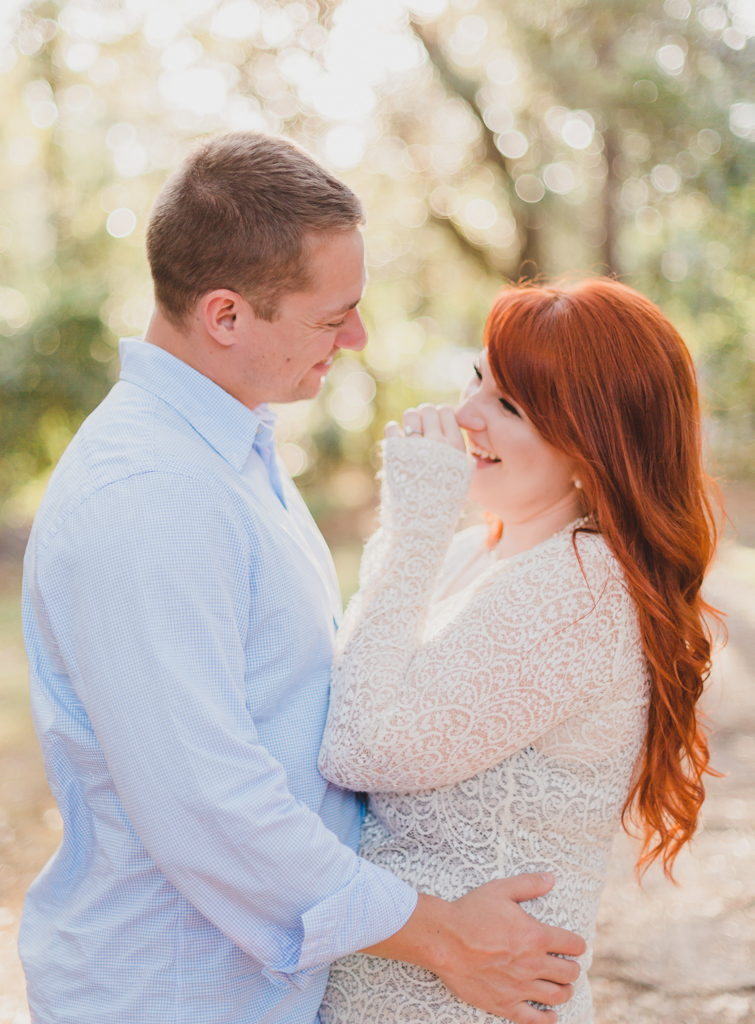 Eden gardens state park engagement session