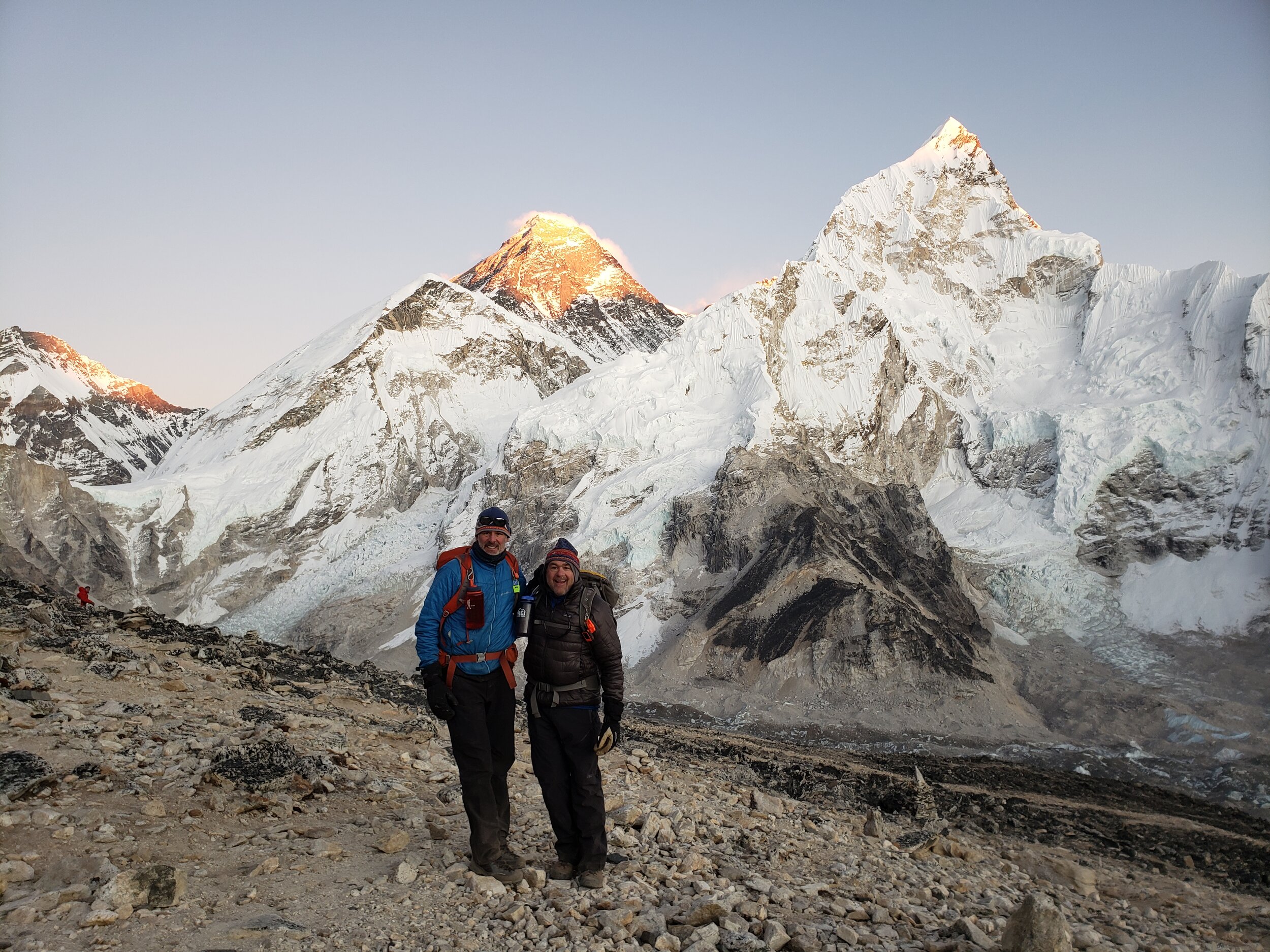  Sunset over Everest from Kala Patthar (elev. 18,514 ft.) 