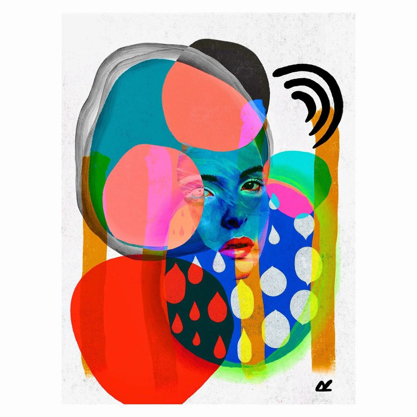 Overwhelmed 
#abstractart #abstract #art #sketchbook #collageart #digitalcollage #digitalpainting #truegrittexturesupply #painting #paint #draw