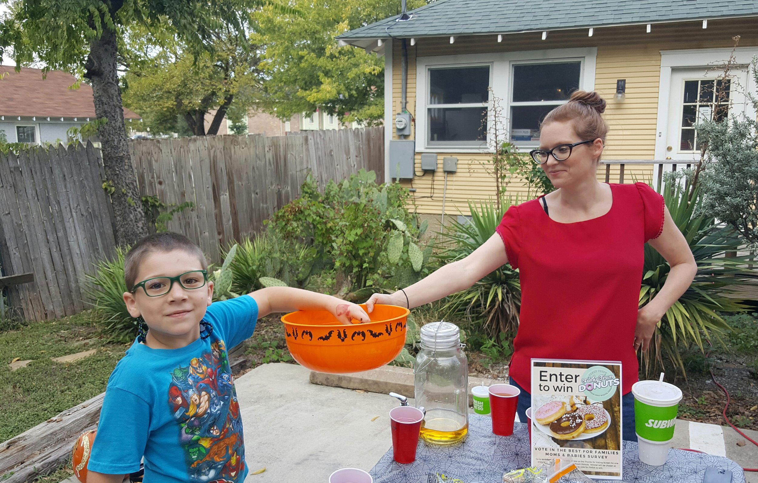 All the names went in the bowl...