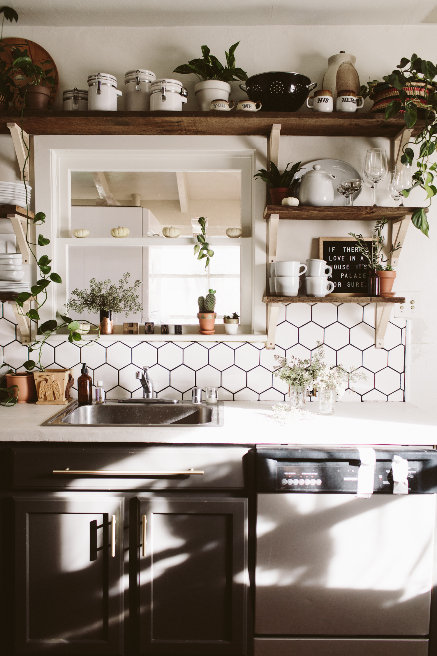 Fresh & light-filled Kitchen Before + After — Liz Morrow