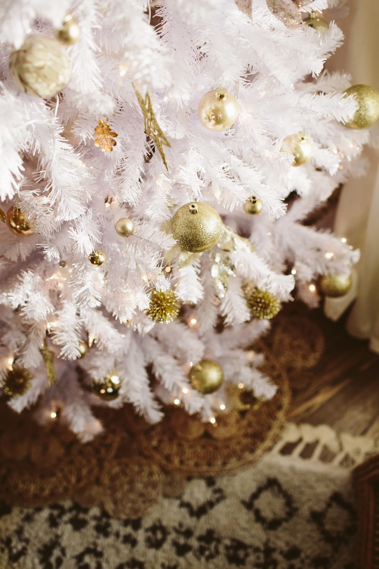 White Christmas Tree
