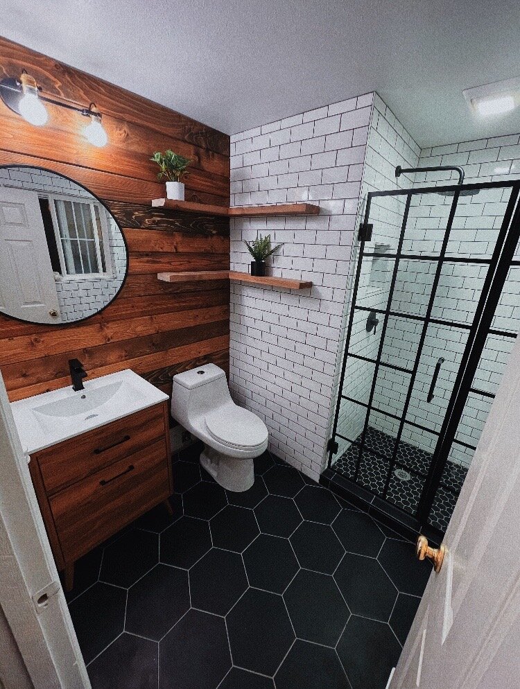 Rustic Industrial Bathroom Design, Rustic Industrial Bathroom Ideas