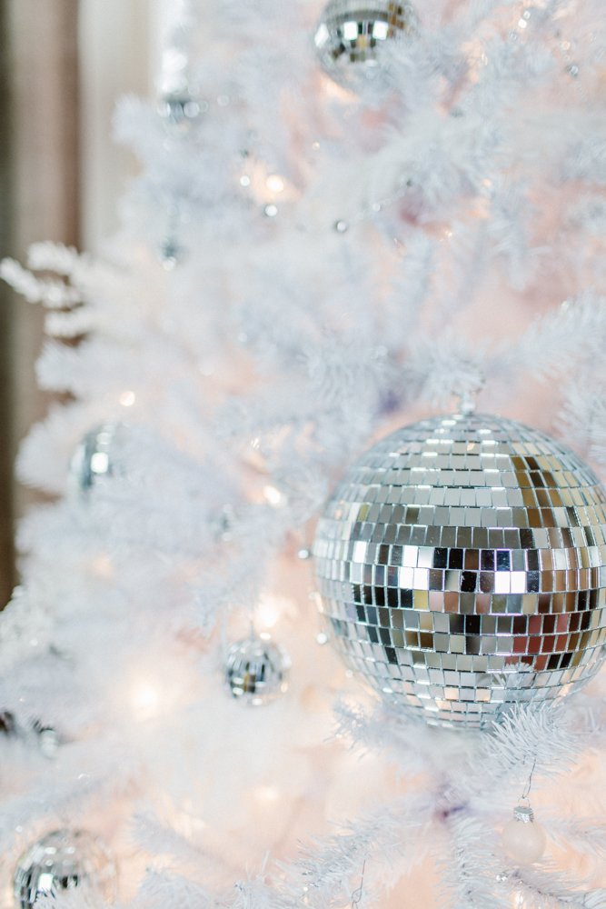 Disco Ball Christmas Tree Ornaments