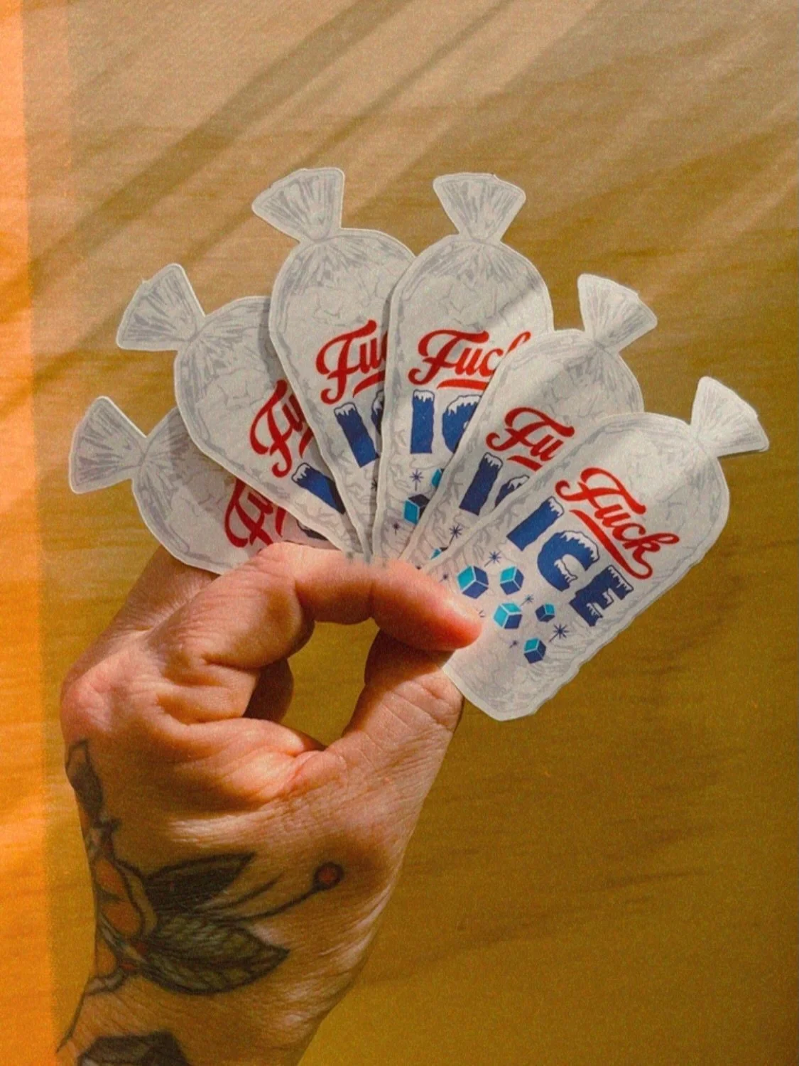 Finally got these stickers back in stock! You know what to do. 🖕🏻🧊