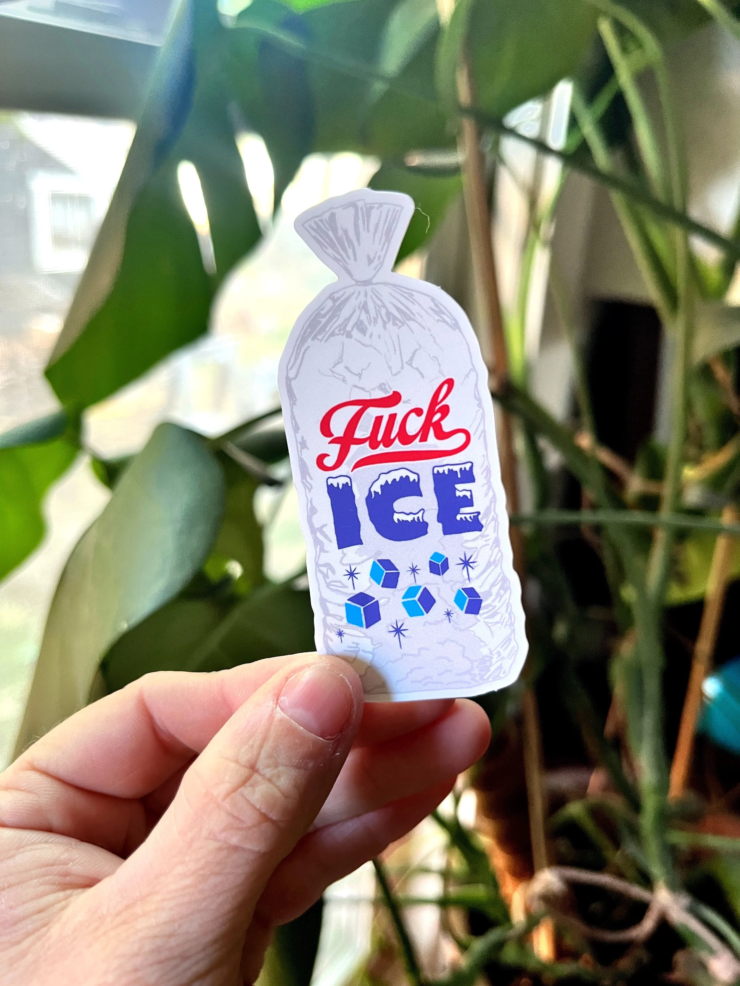 Fuck ICE Sticker