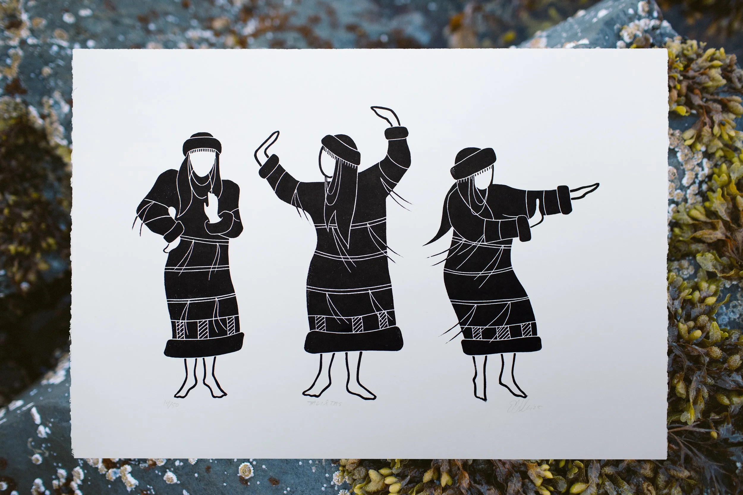 Talix̂tas Relief Print