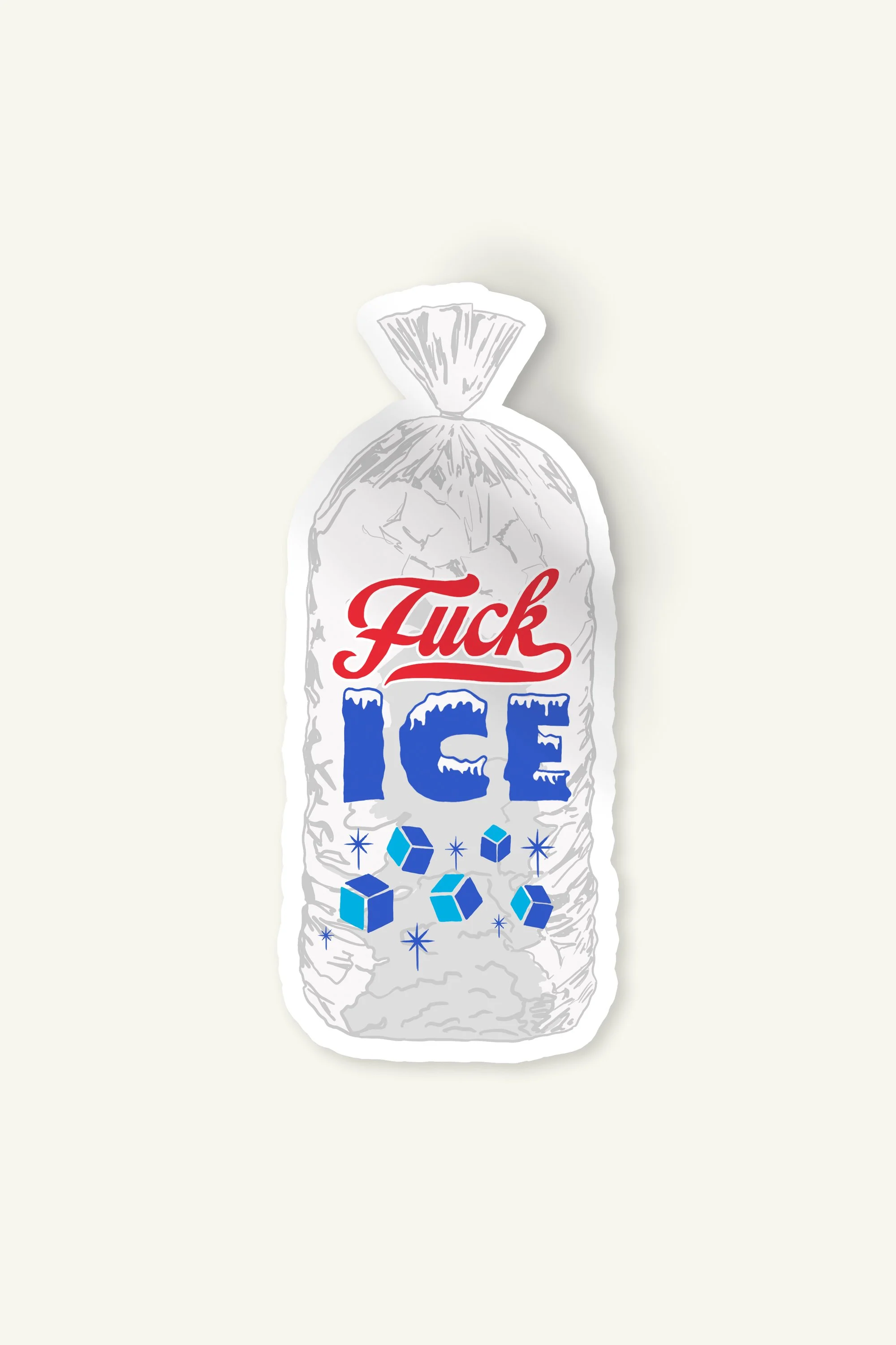 Fuck Ice Sticker