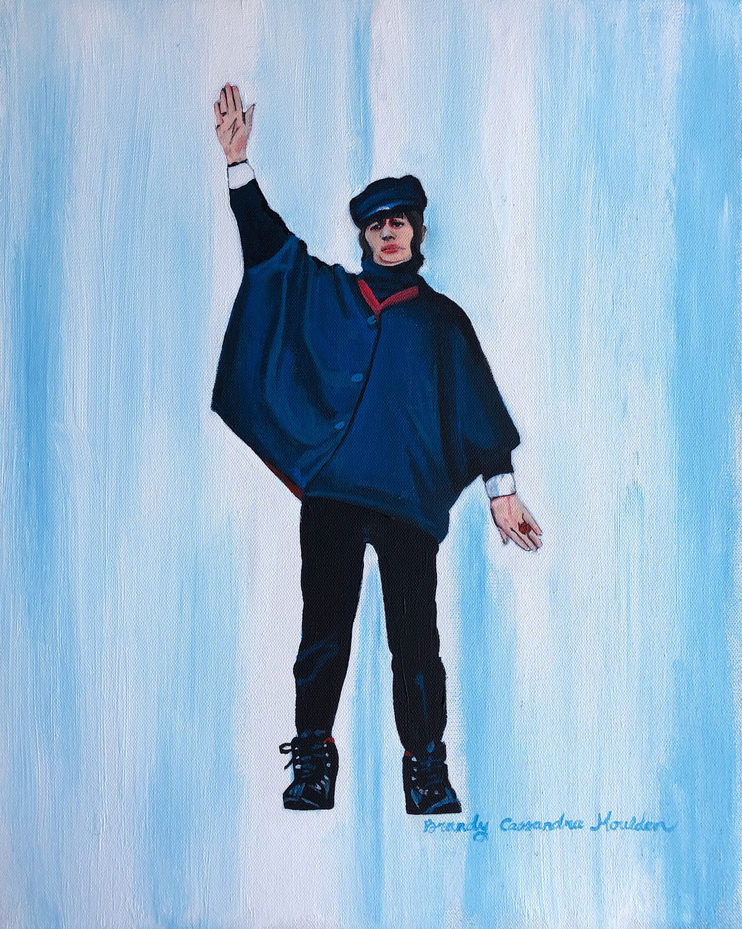 "Ringo", 16"x 20" acrylic on canvas.
