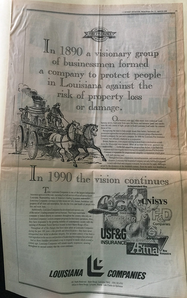 100th Anniversary Ad